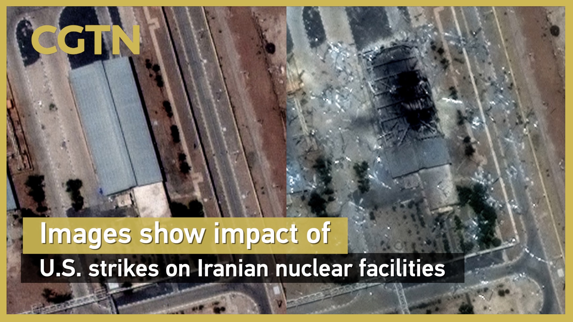 Images show impact of U.S. strikes on Iranian nuclear facilities