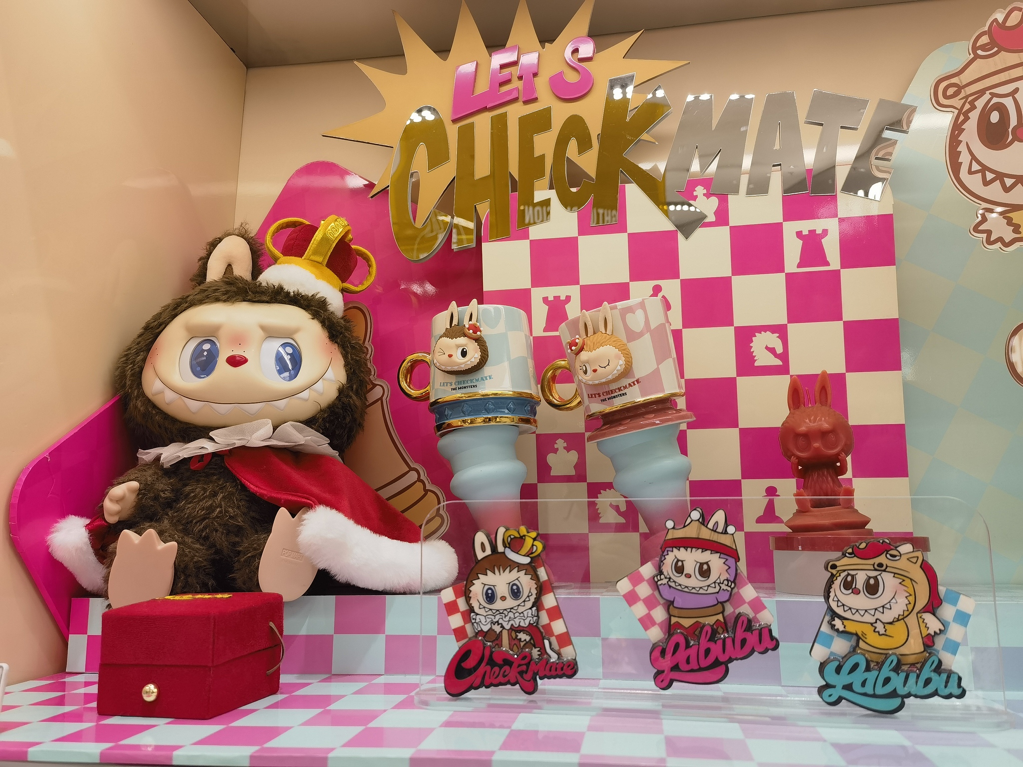 Labubu toys on display at a Pop Mart store in Beijing, China, June 29, 2025. /VCG