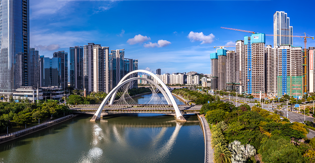 Guangdong-Macao In-Depth Cooperation Zone in Hengqin, China, on July 13, 2024. /VCG