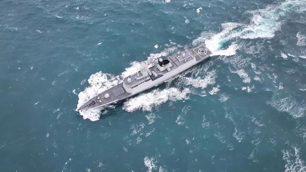 The Chinese People's Liberation Army (PLA) Eastern Theater Command conducted joint military drills around Taiwan Island, April 1, 2025. /CFP