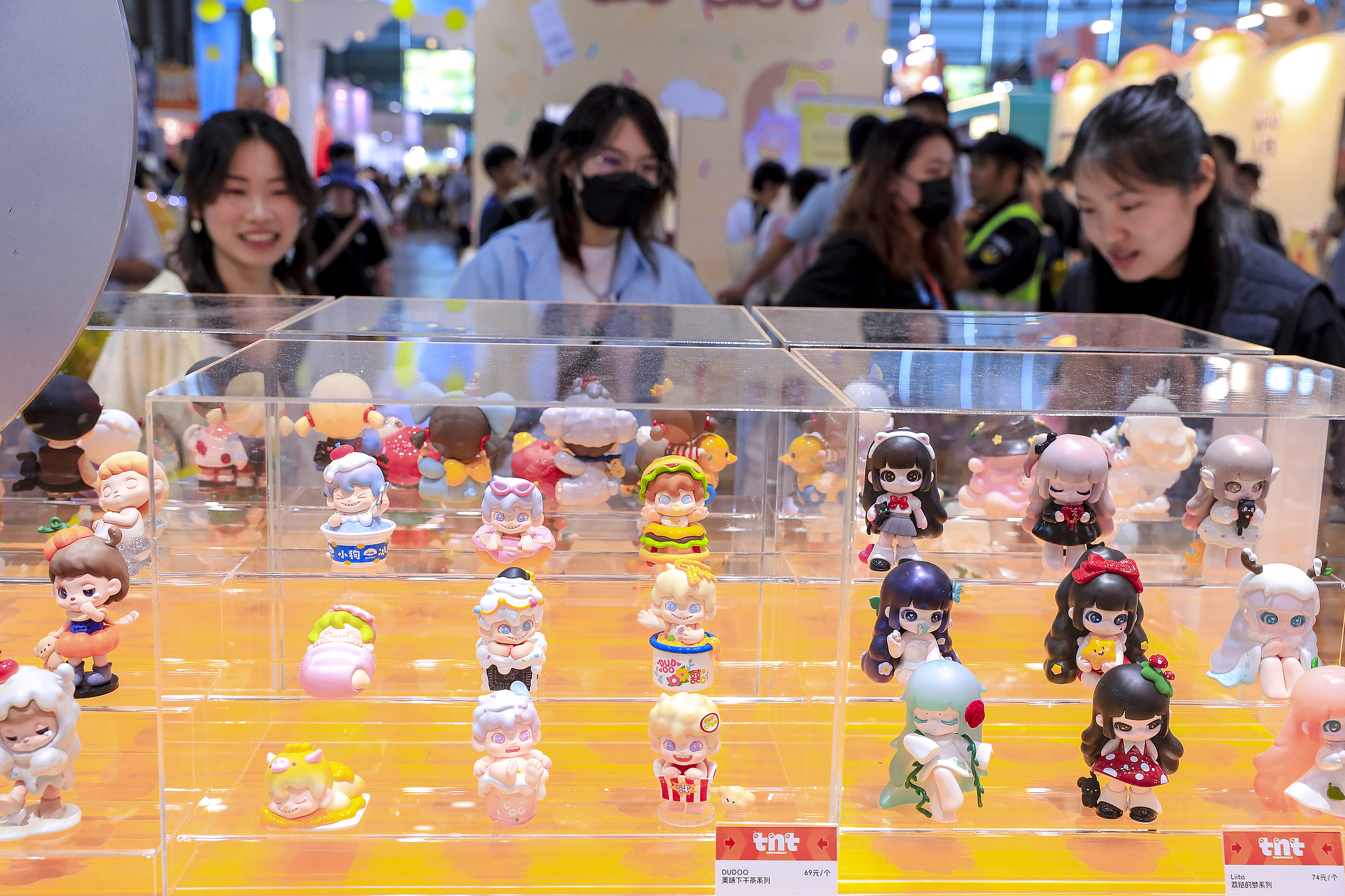 The 2025 Shanghai International Trendy Toys Collection Exhibition is held at the Shanghai New International Expo Center on July 5, 2025. /VCG