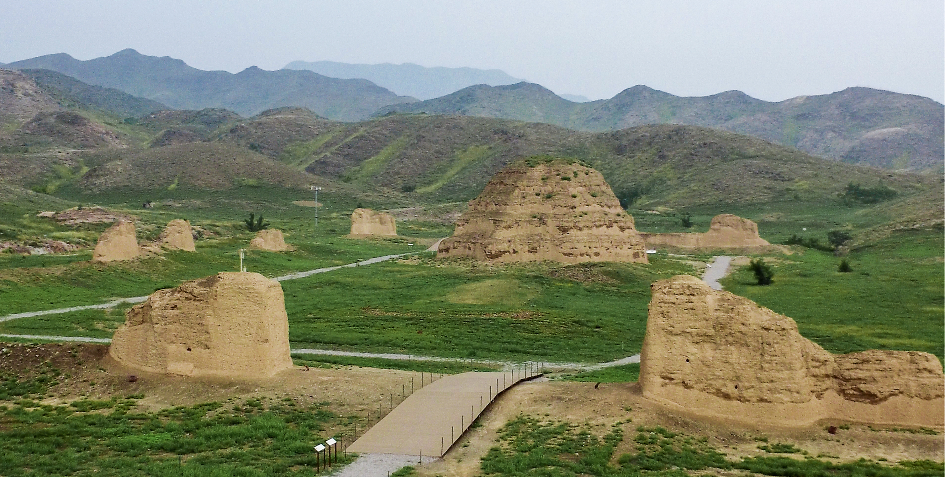 The No. 6 Tomb of the Xixia Tombs in Yinchuan, Ningxia /CGTN