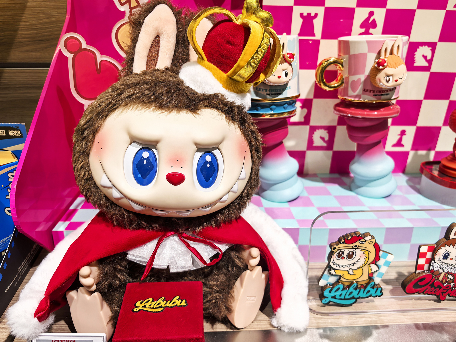 A Labubu doll is seen at a Pop Mart store in Beijing, June 15, 2025. /VCG