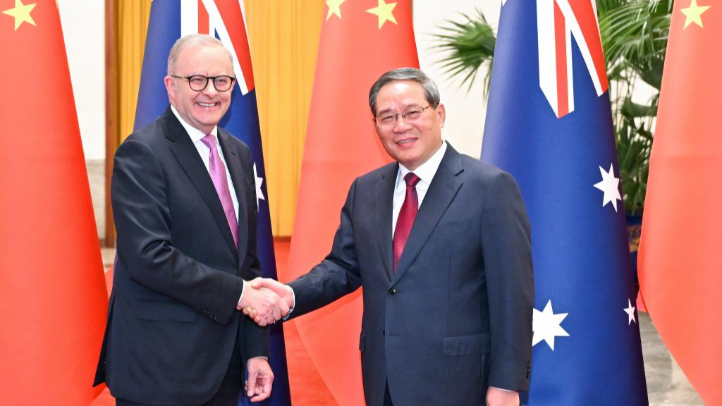 Premier Li: China ready to deepen bilateral cooperation with Australia