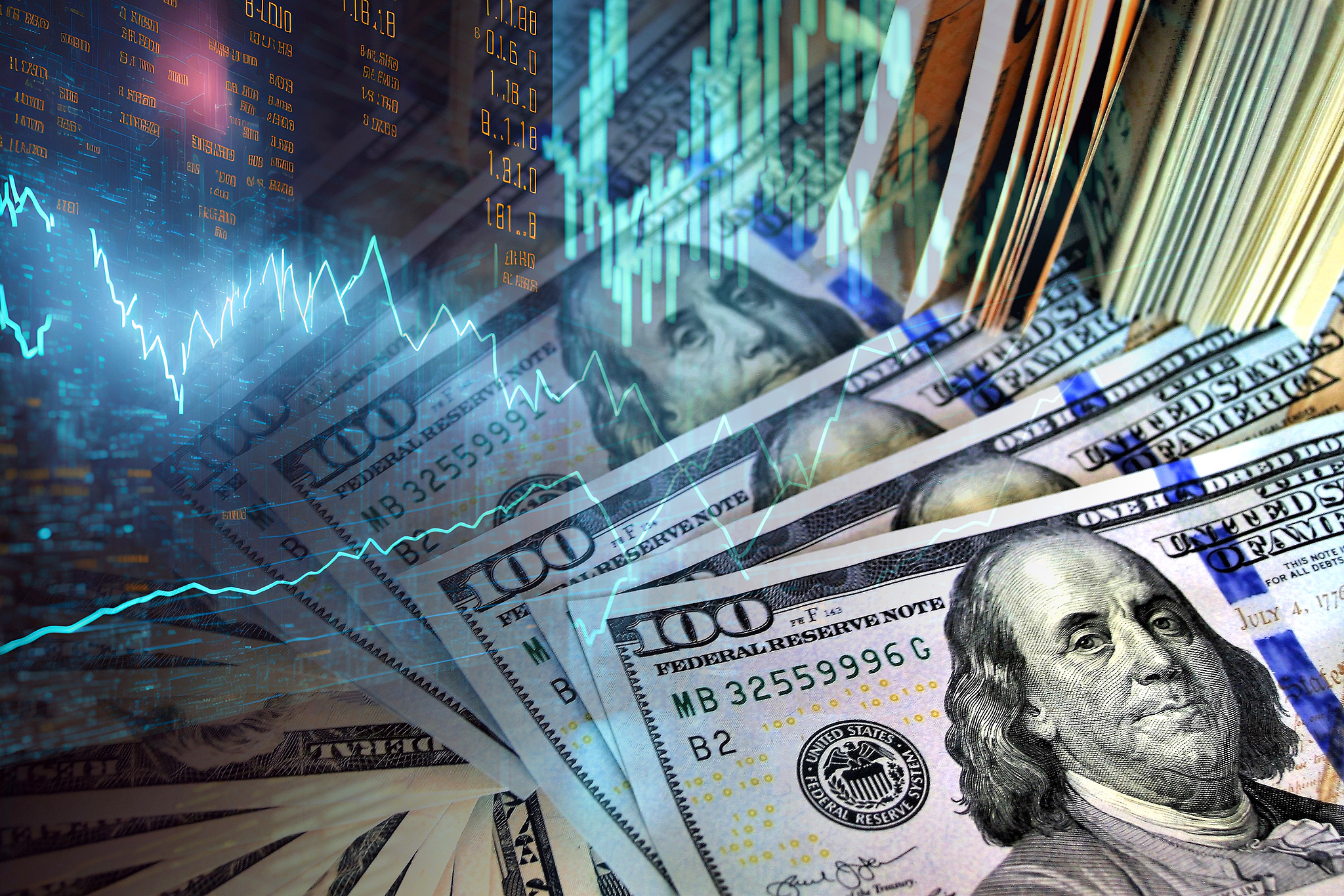 A schematic diagram representing the US dollar. /VCG