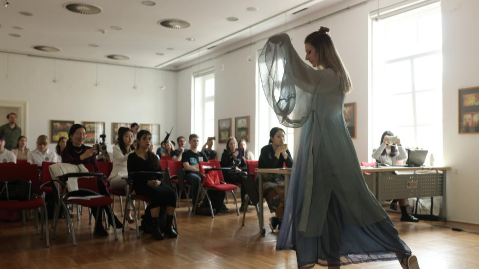 A contestant performs during the 2024 