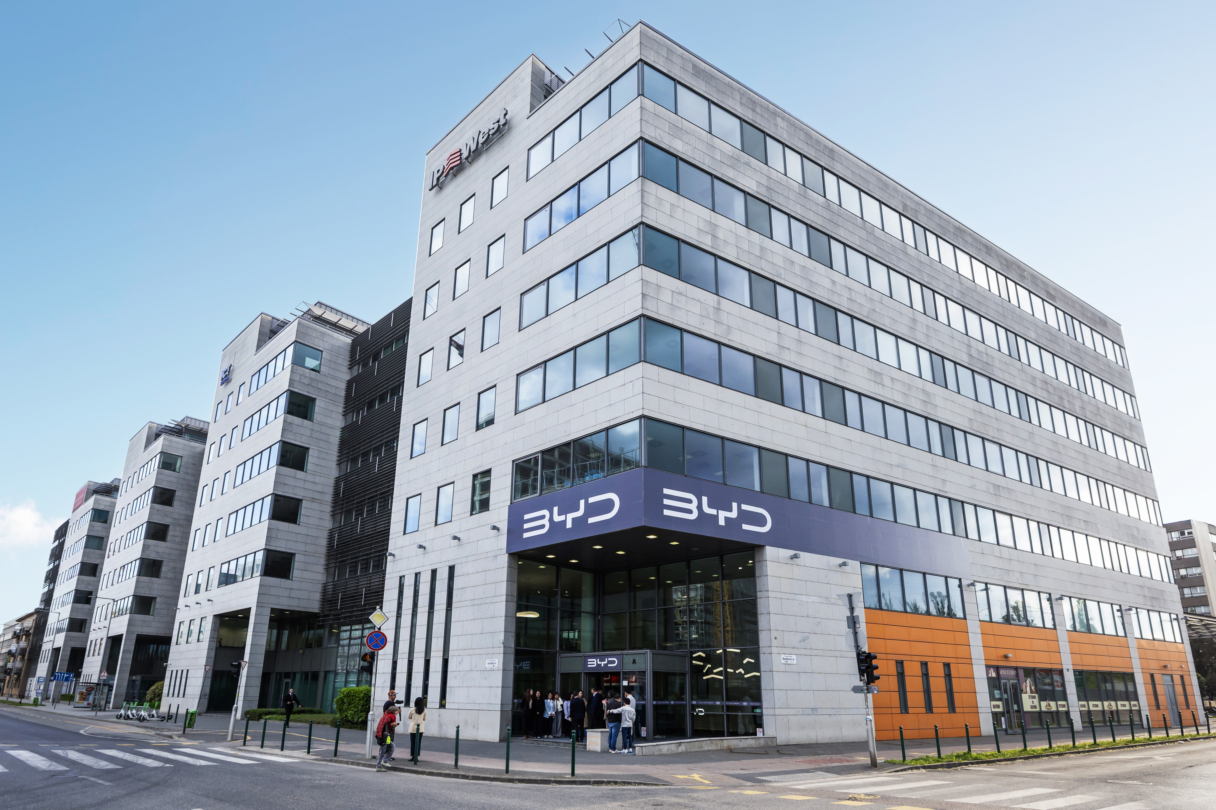 BYD's European headquarters, Budapest, Hungary. /BYD