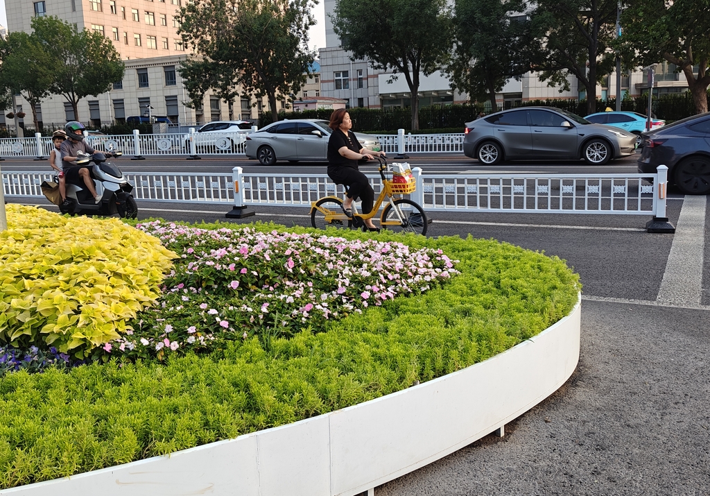 A vibrant cityscape is seen in Tianjin on July 18, 2025. /IC