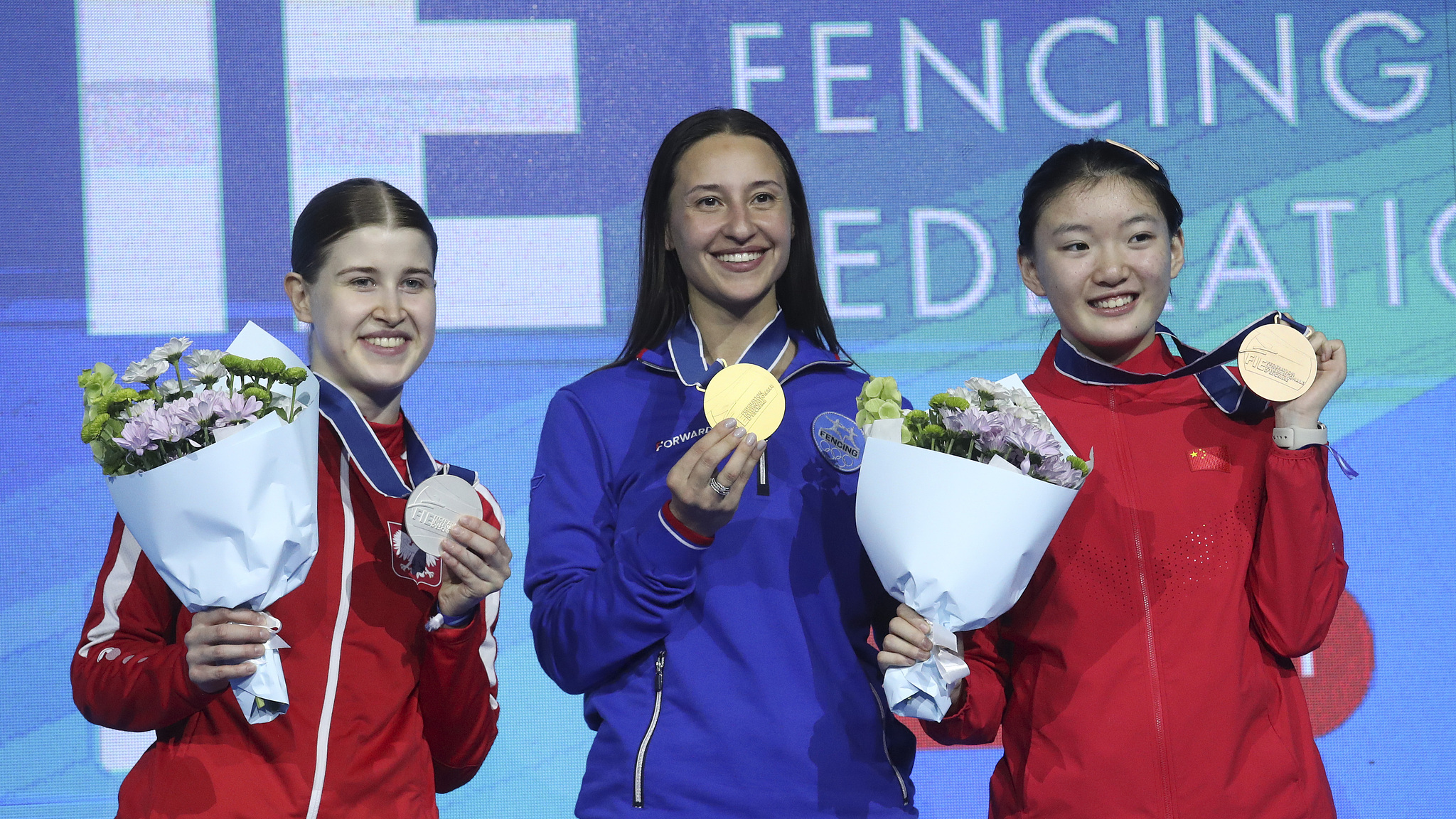China's 16-year-old Pan Qimiao earns bronze medal at fencing worlds