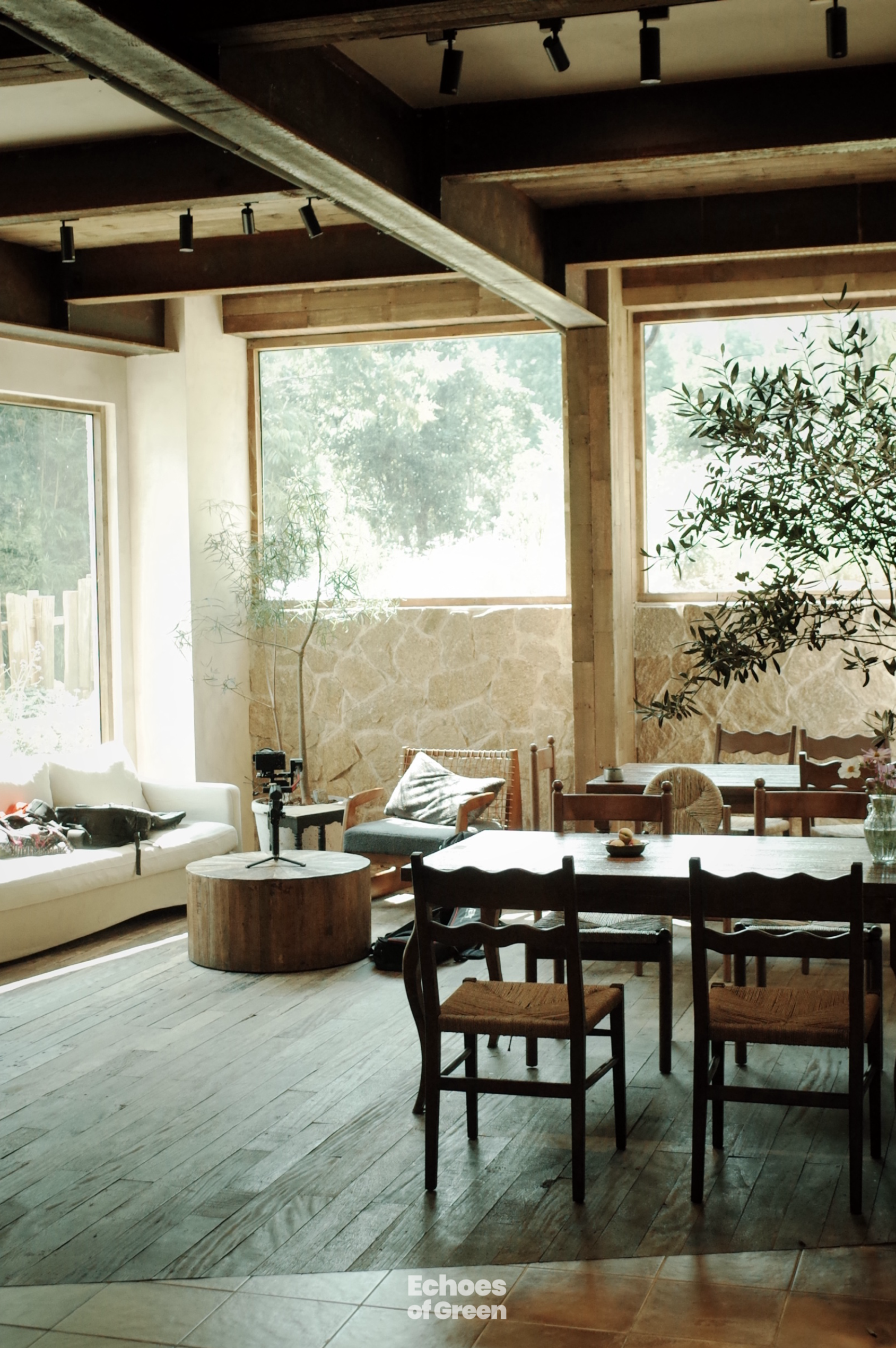 At a renovated village home in Anji, Zhejiang Province, young residents embrace a lifestyle rooted in nature and sustainability. /CGTN