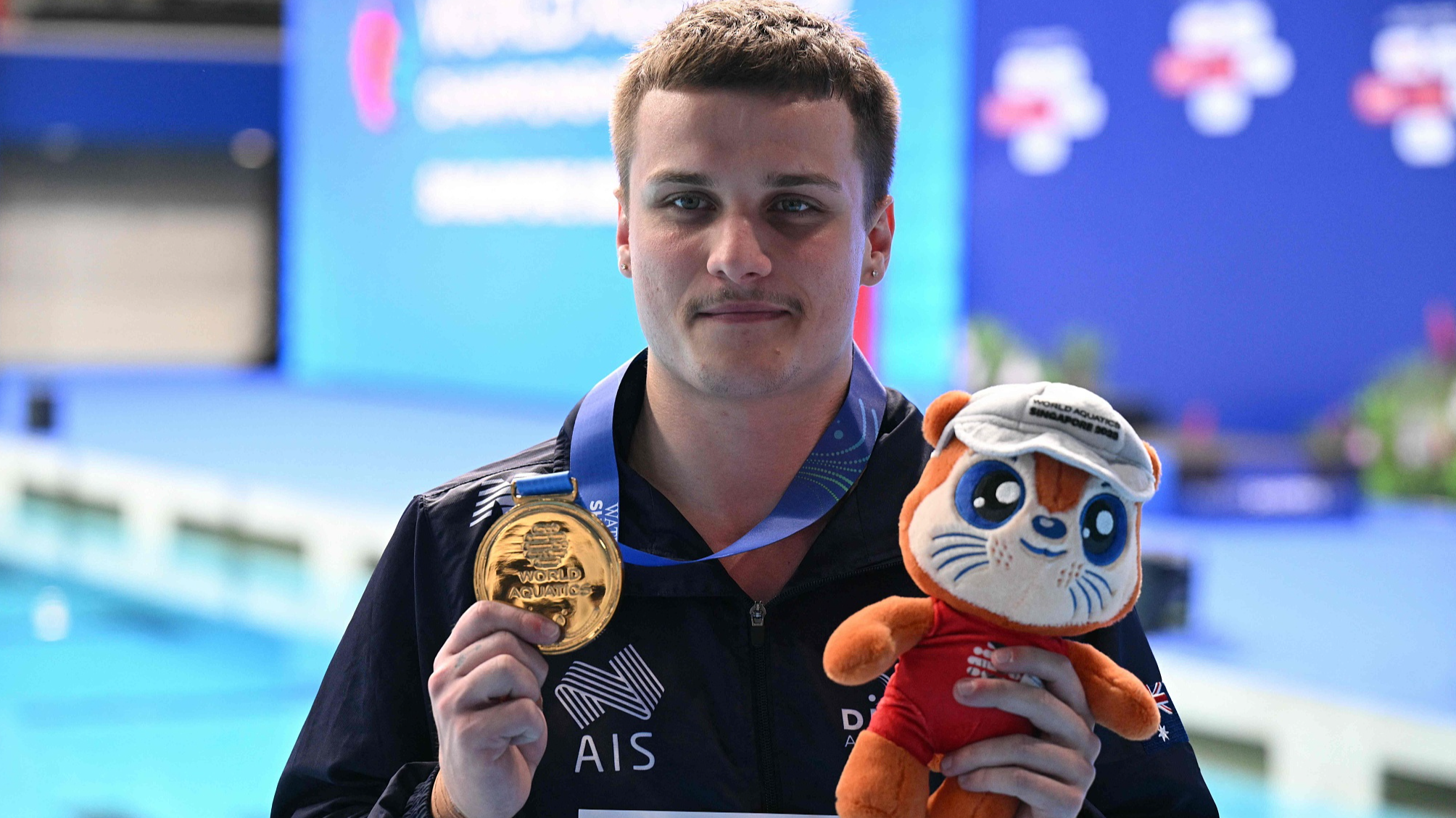 Australia's Rousseau wins men's 10m platform, China misses podium