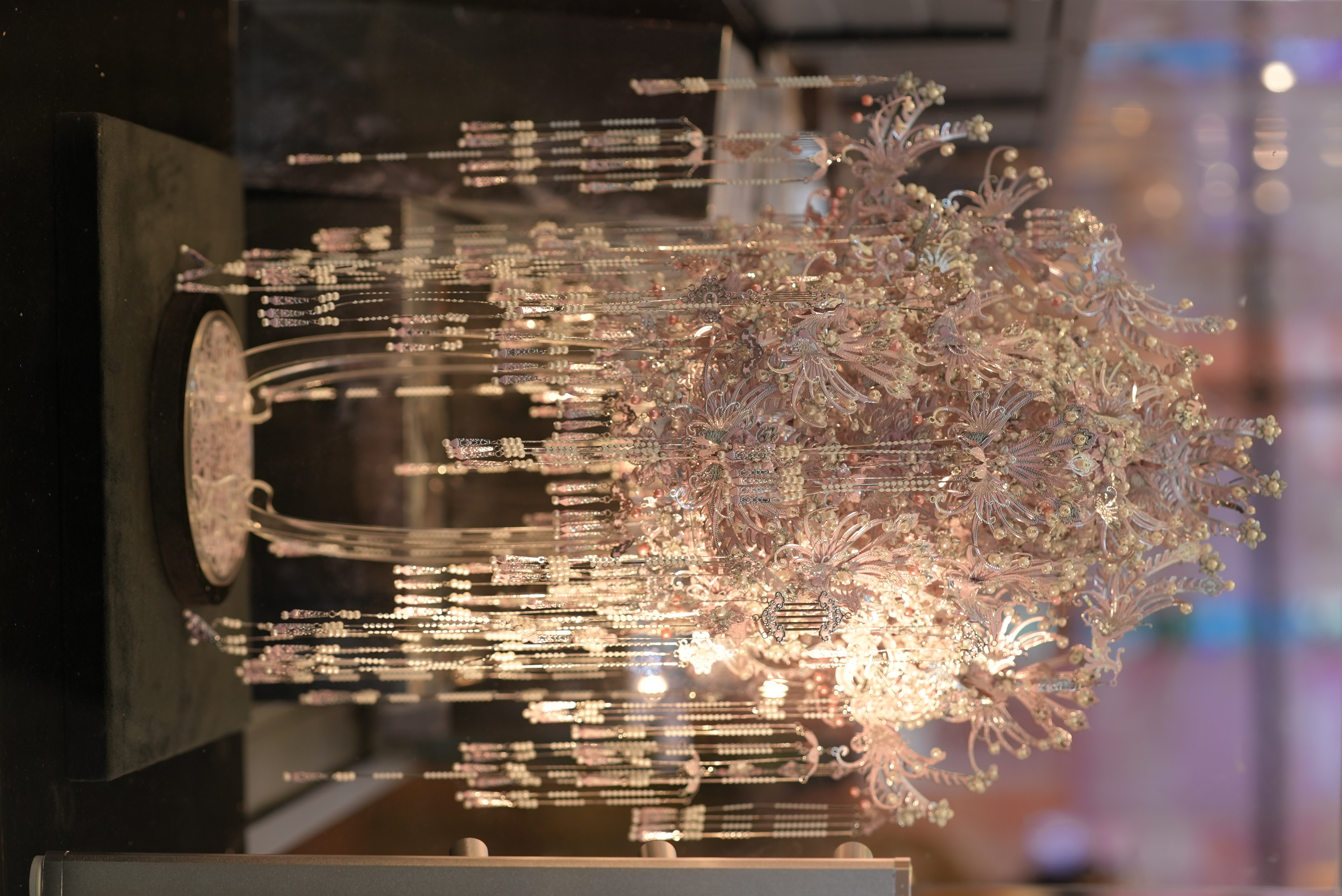 A 3D metal puzzle model, Shanghai, August 4, 2025 /CGTN