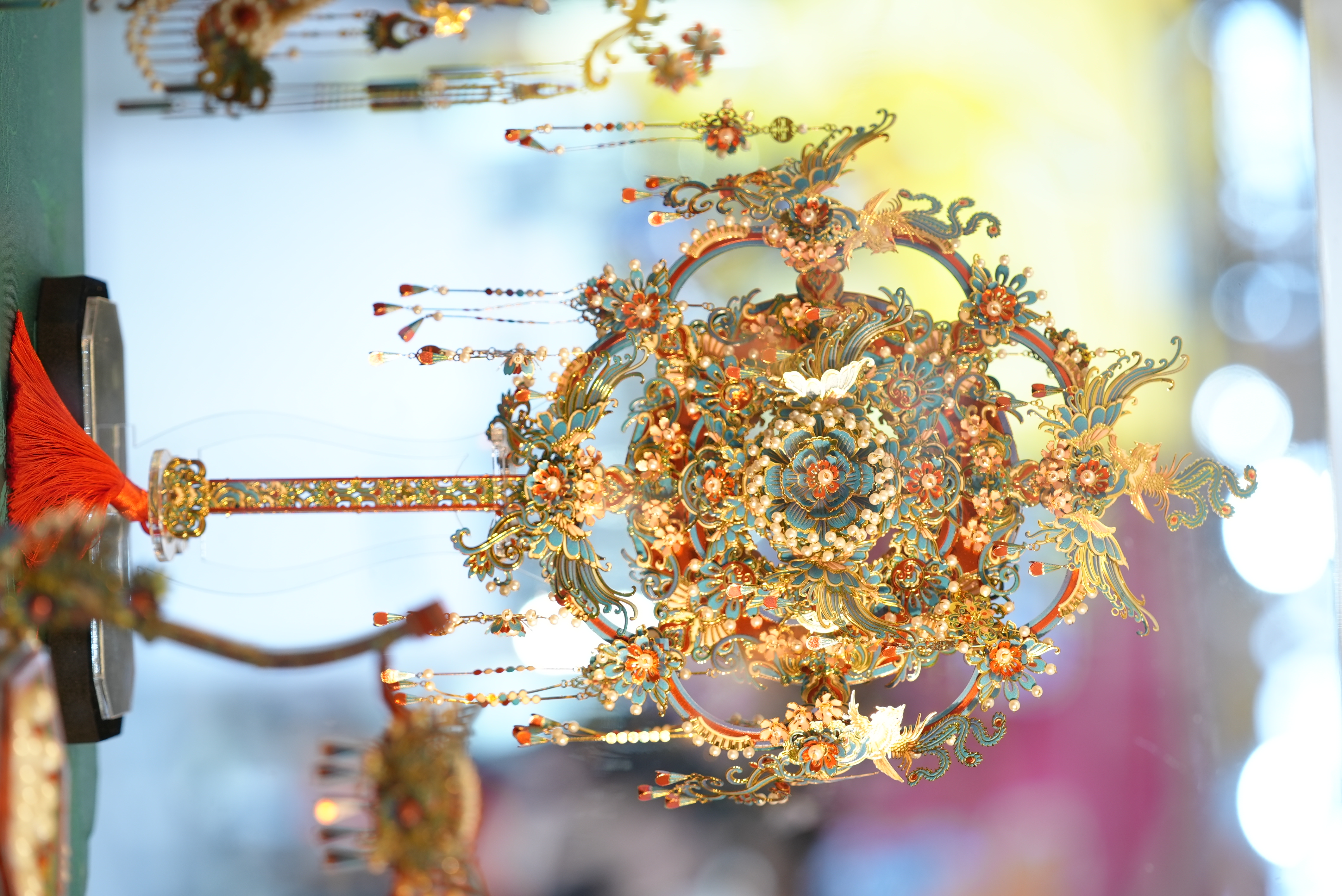 A 3D metal puzzle model, Shanghai, August 4, 2025 /CGTN