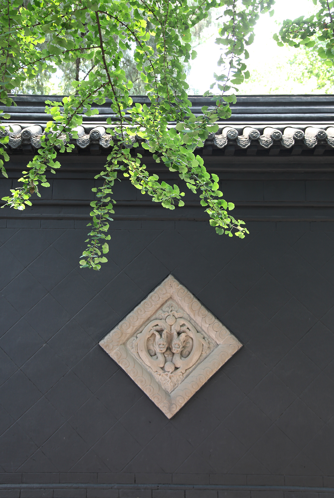 A screen wall is seen at the Chengdu Wuhou Shrine Museum in Sichuan Province. /CGTN