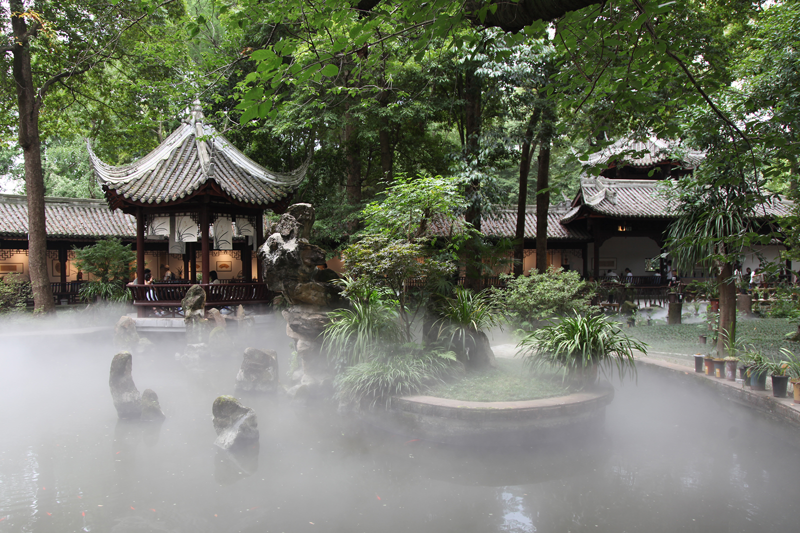 A view of the Chengdu Du Fu Thatched Cottage Museum in Sichuan Province /CGTN