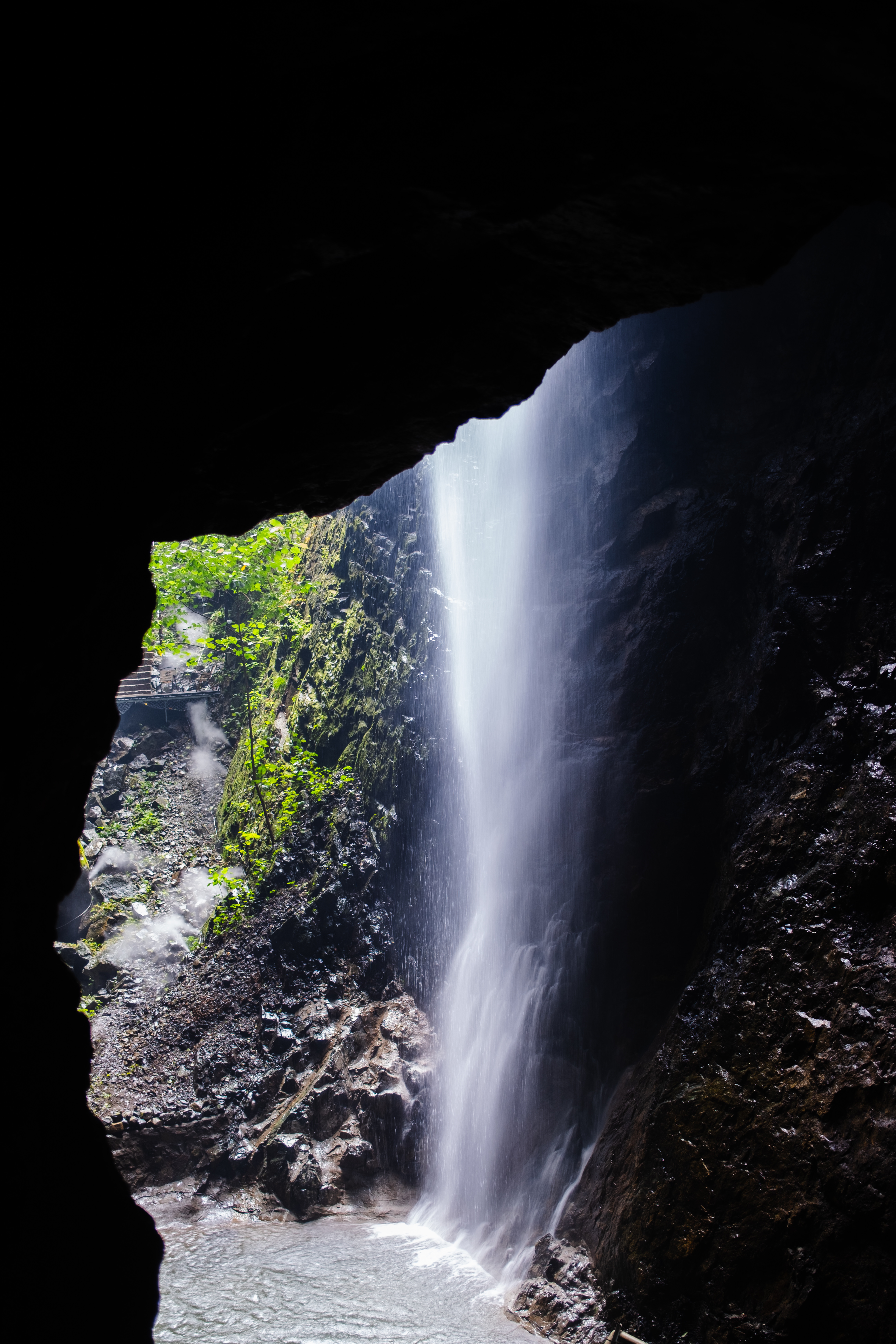 Escape the city, discover a cave café