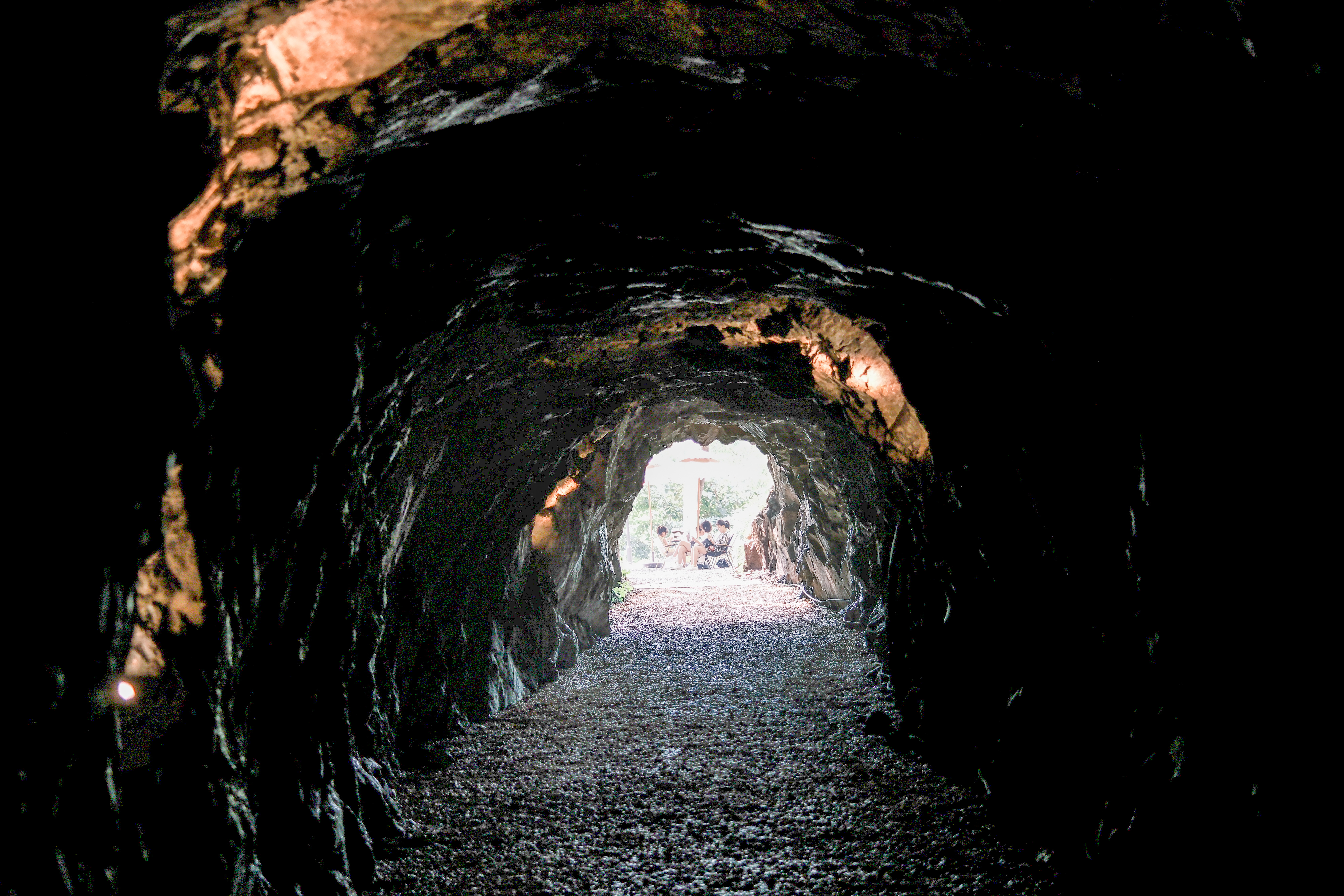 Escape the city, discover a cave café