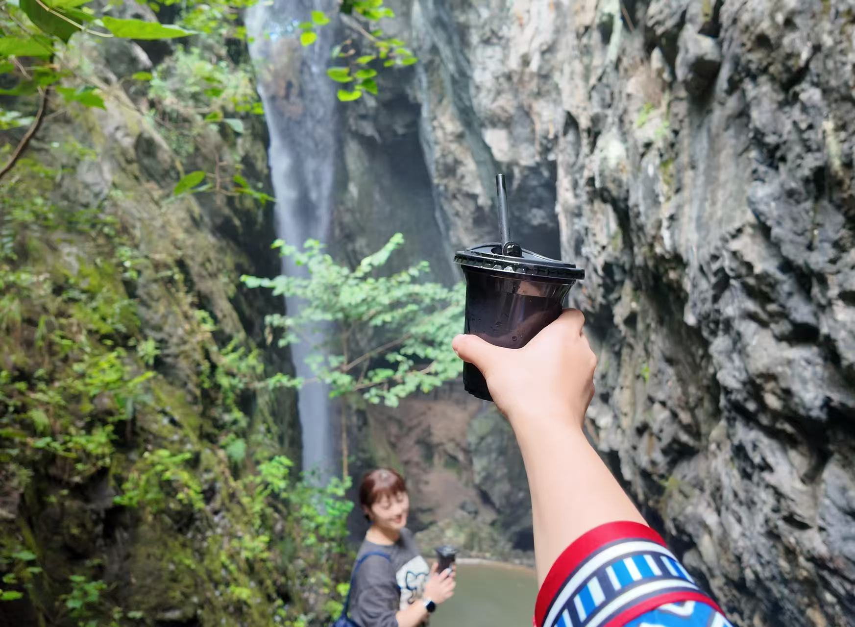 Escape the city, discover a cave café