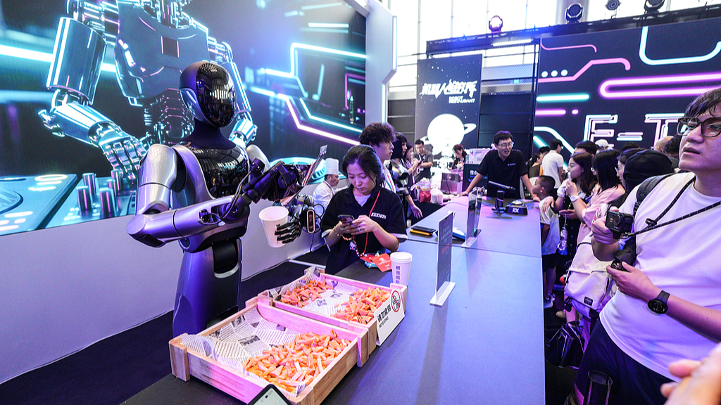 Live: Robots for sale and to dine with