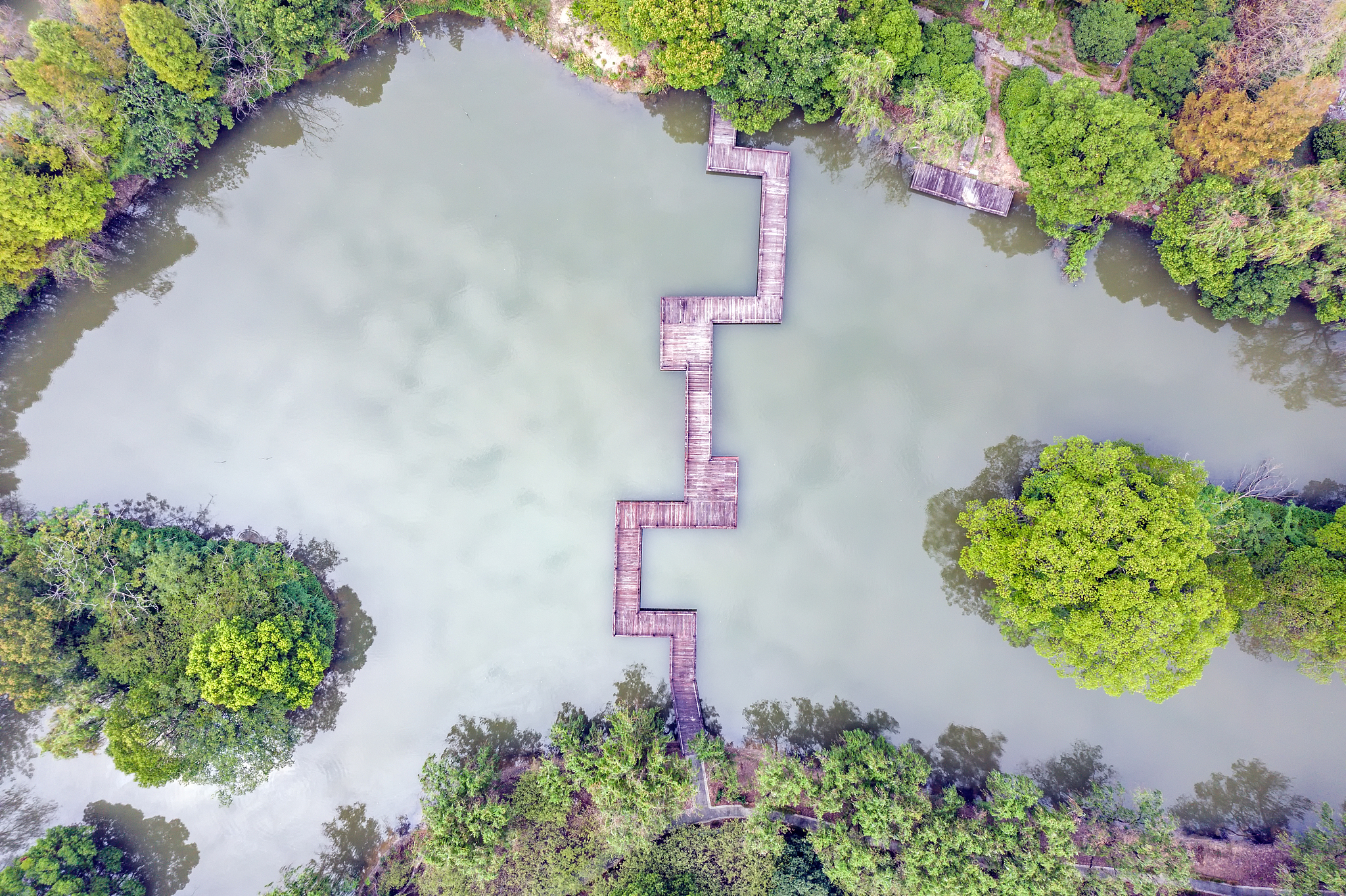 The wetland that unfolds like a painting