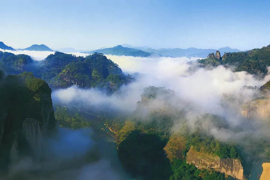 The Wuyishan National Park. /CMG