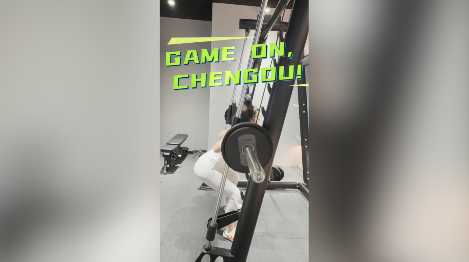 Game on, load the bar and own your spotlight!