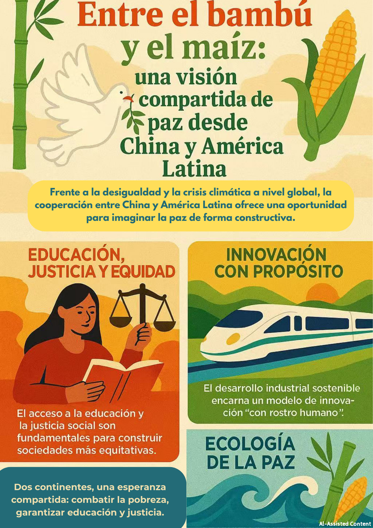 UN@80: Bamboo and Corn – A vision of peace between China and Latin America