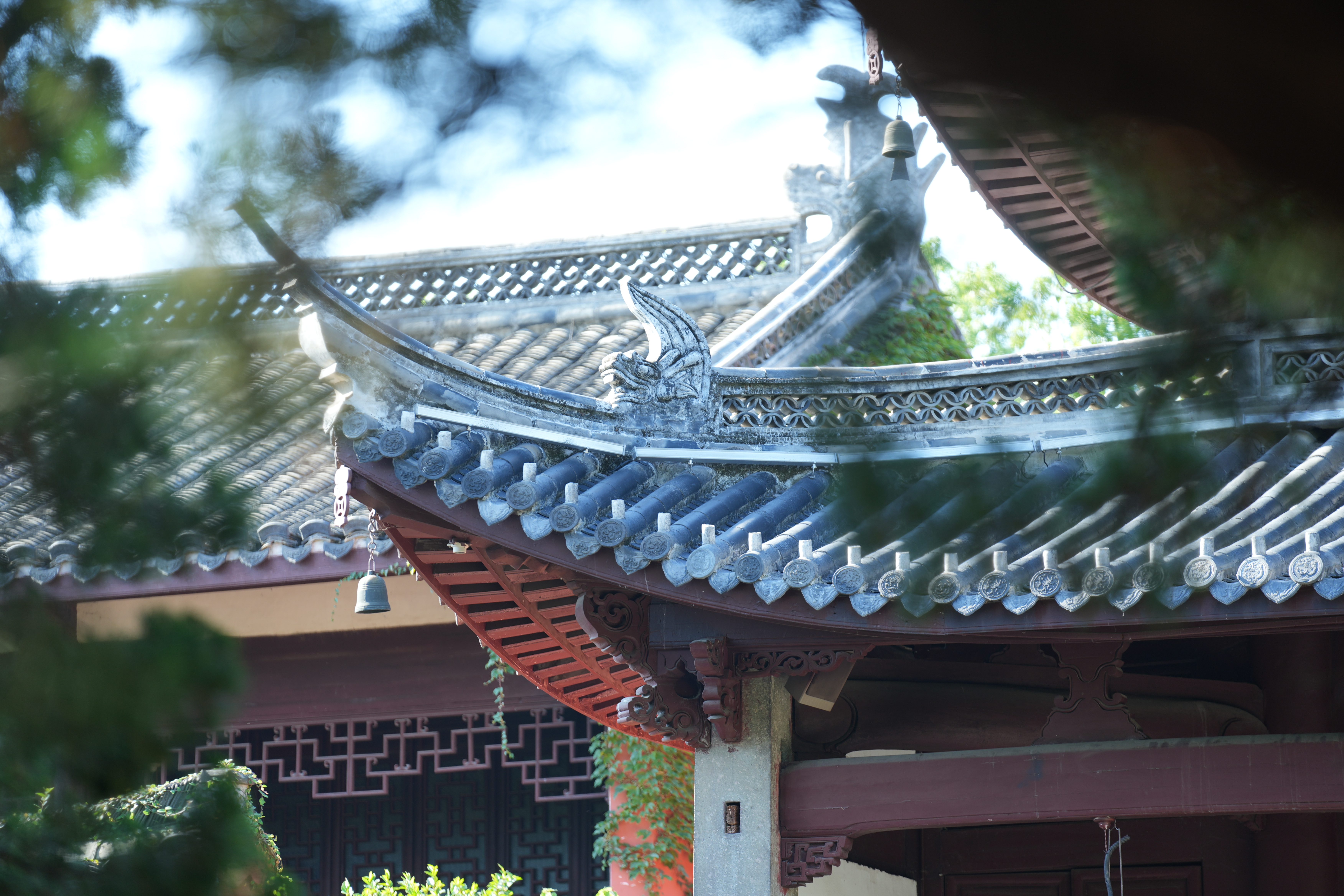 A view of Confucius Family Temple /CGTN