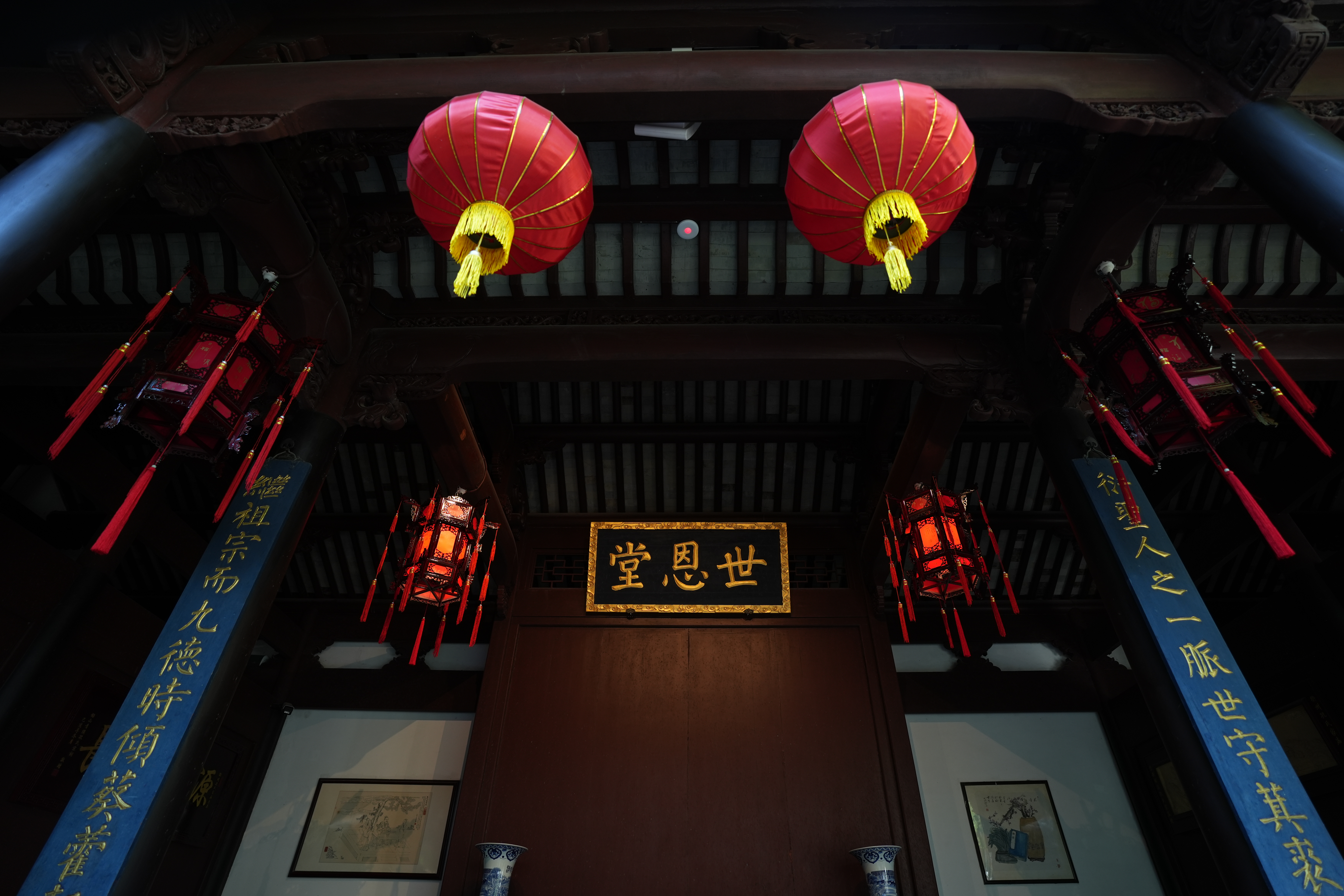 A view of Confucius Family Temple /CGTN