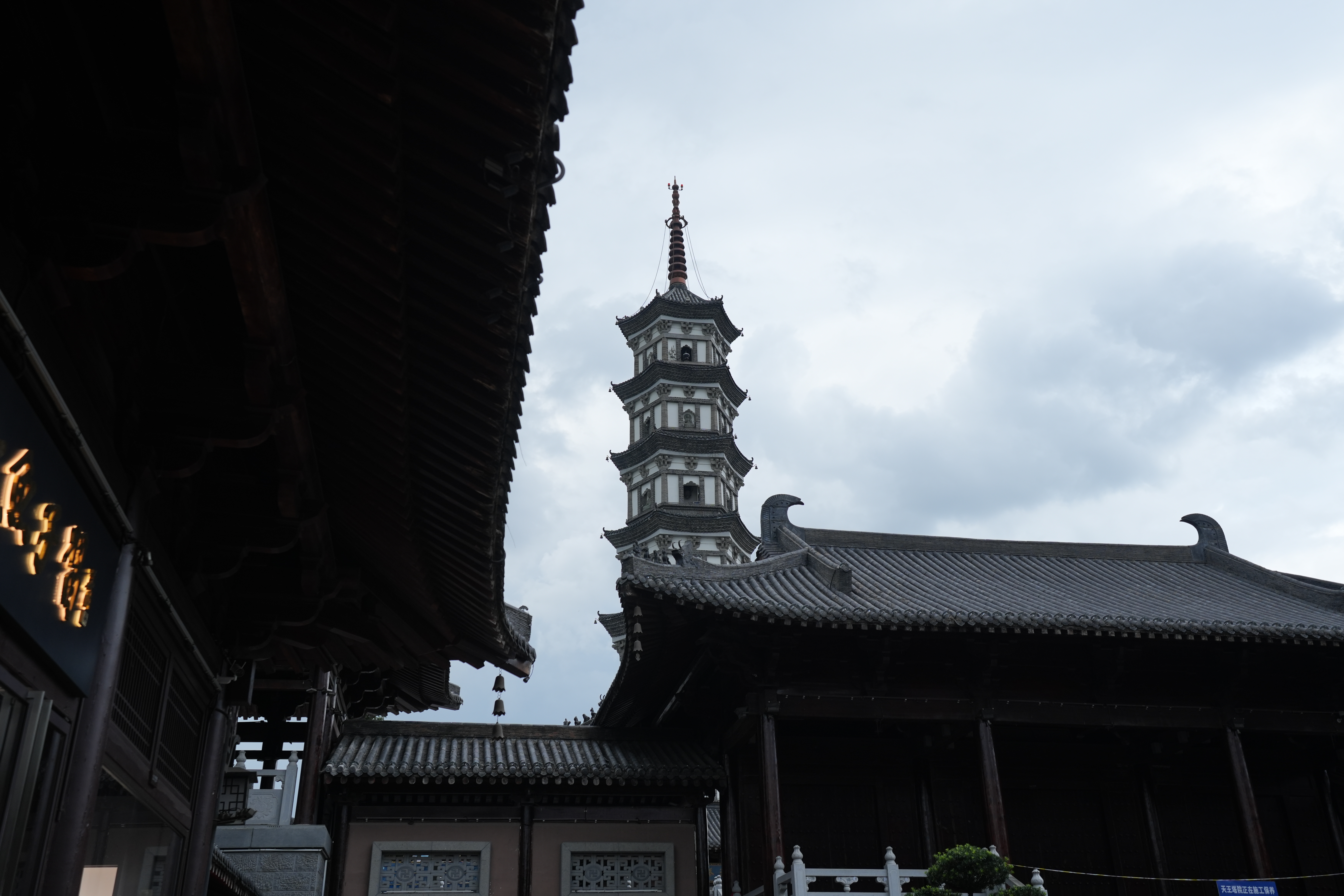 A view of Shuitingmen ancient town /CGTN