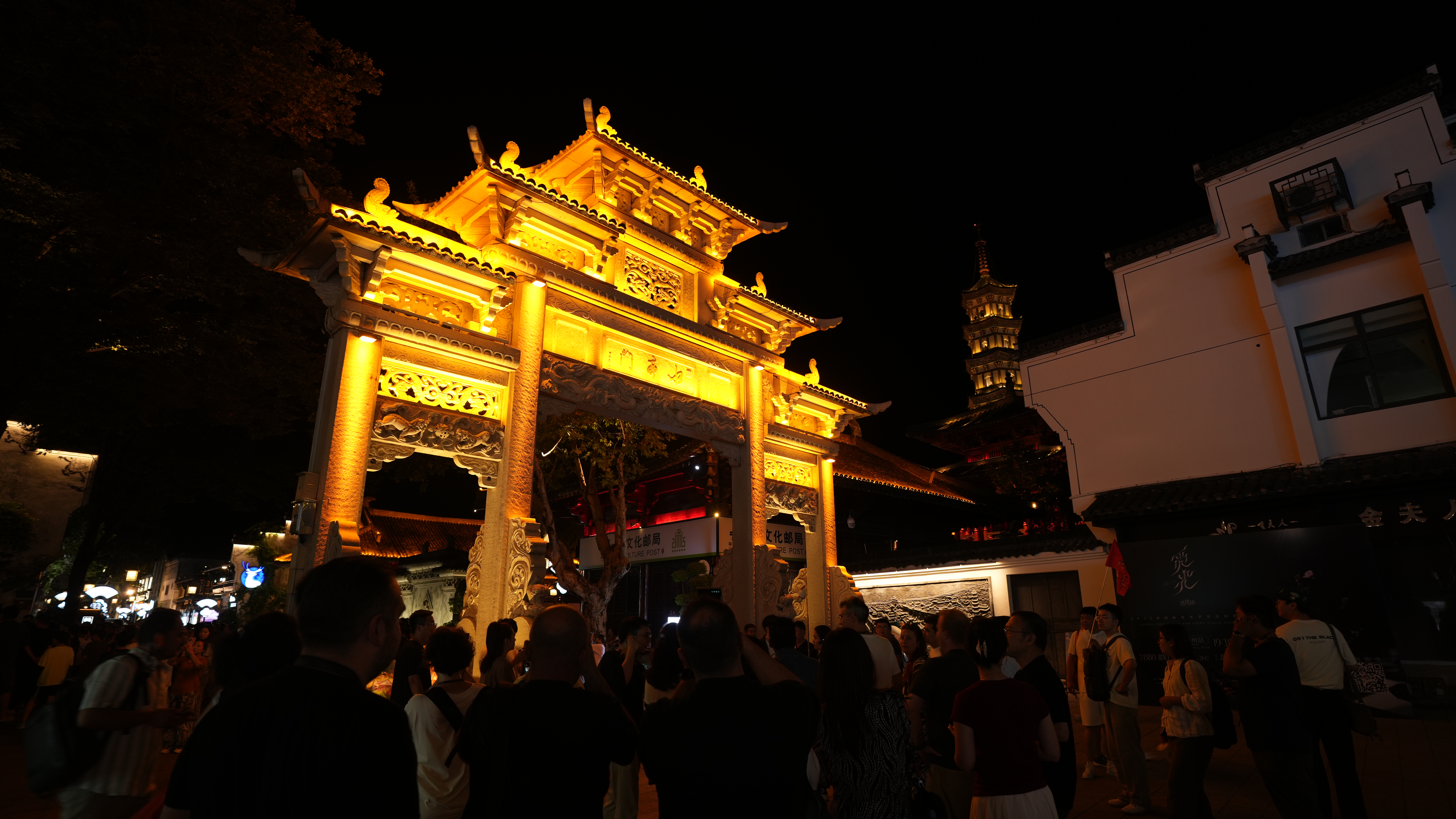 A view of Shuitingmen ancient town /CGTN