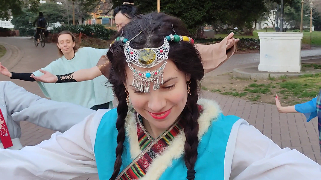 'Xizang Dance Time' relay from Argentina