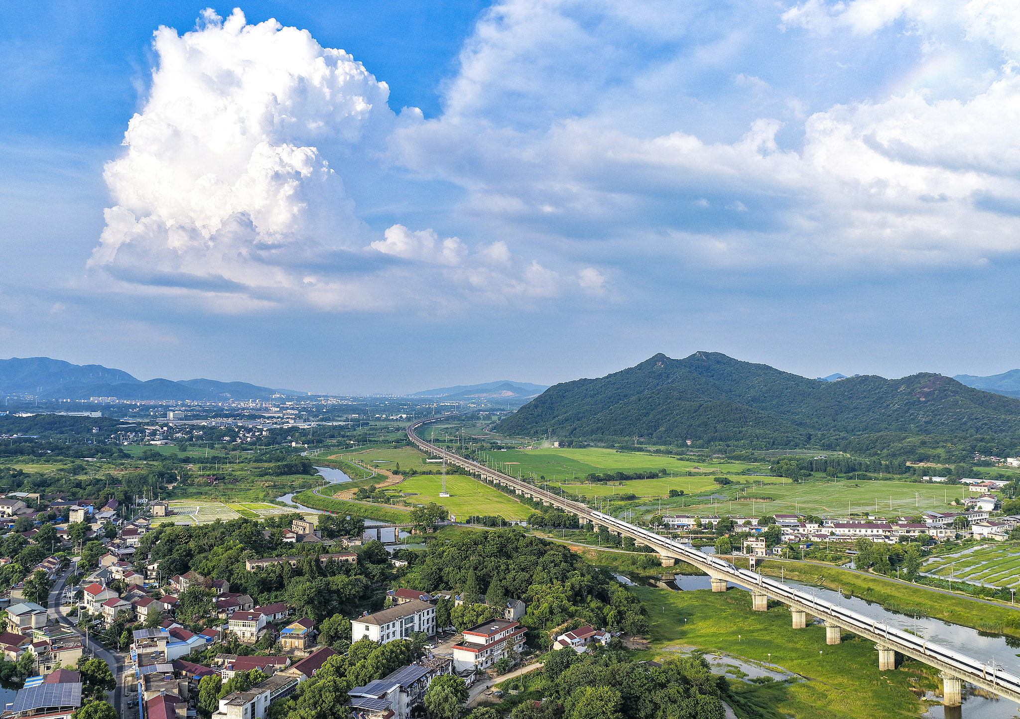 A view of Wuhu City in Anhui Province, east China, July 1, 2025. /VCG