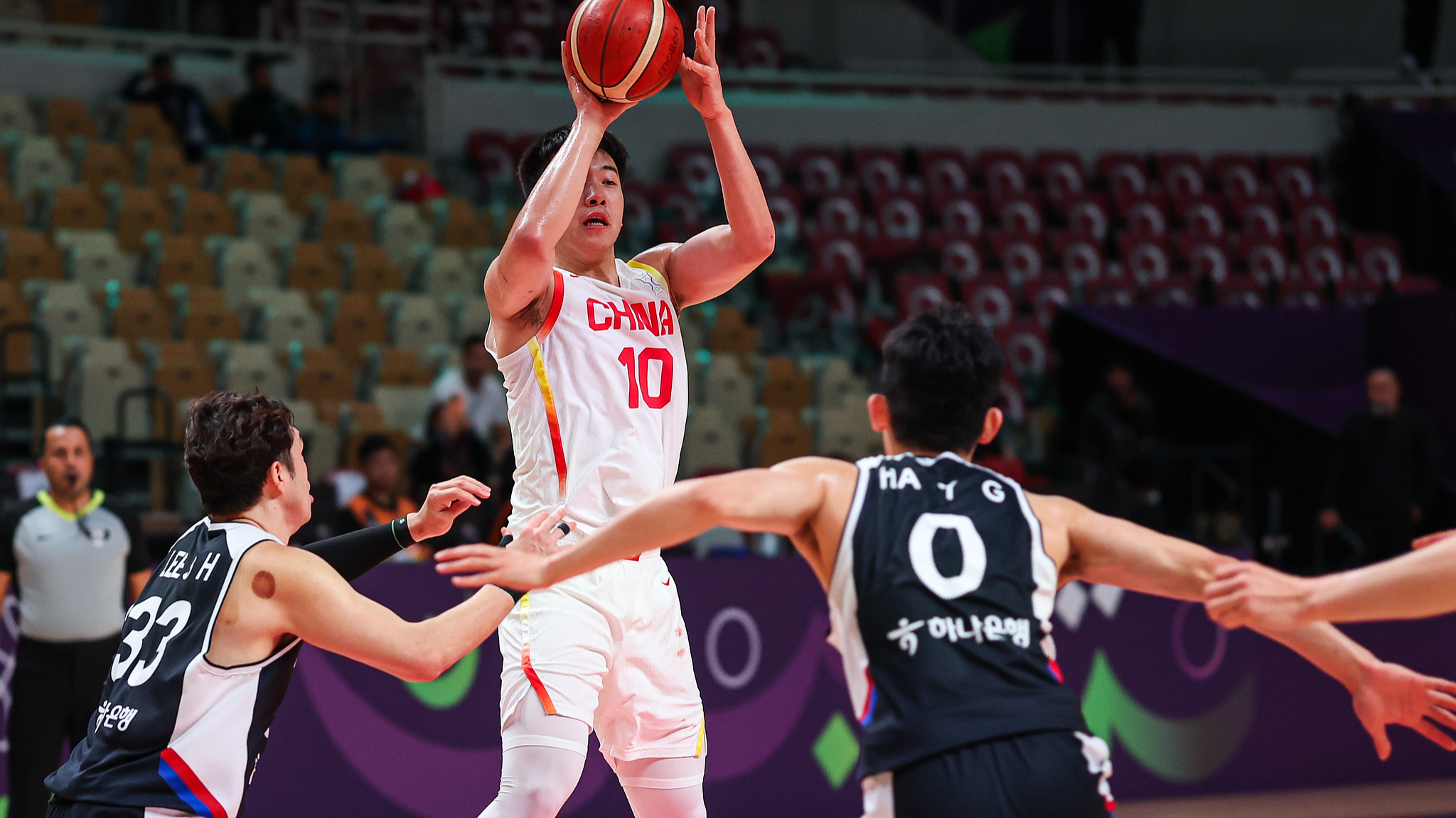China defeat South Korea 79-71 to advance to FIBA Asia Cup semifinals