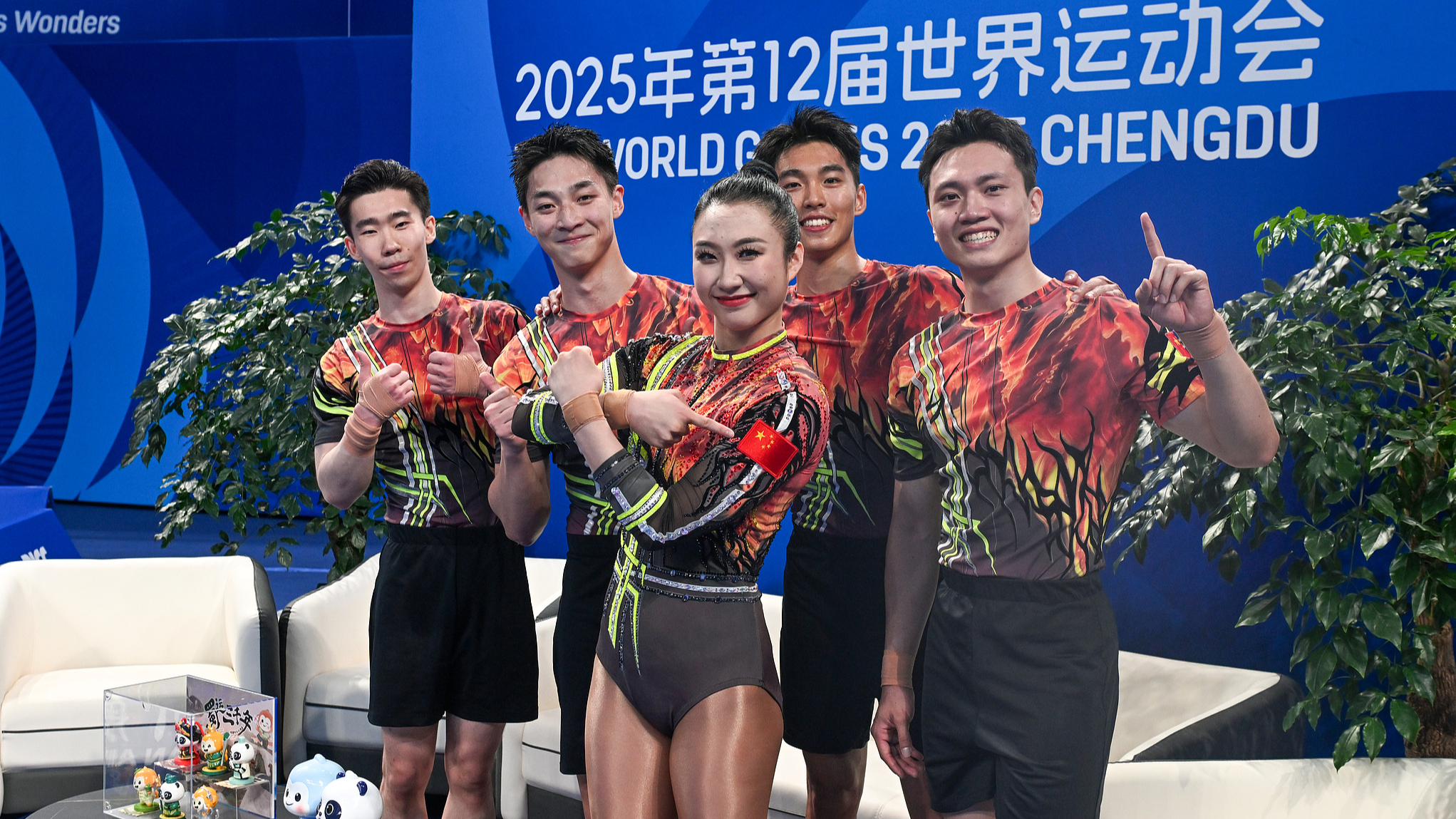 China capture aerobic gymnastics group gold at Chengdu World Games