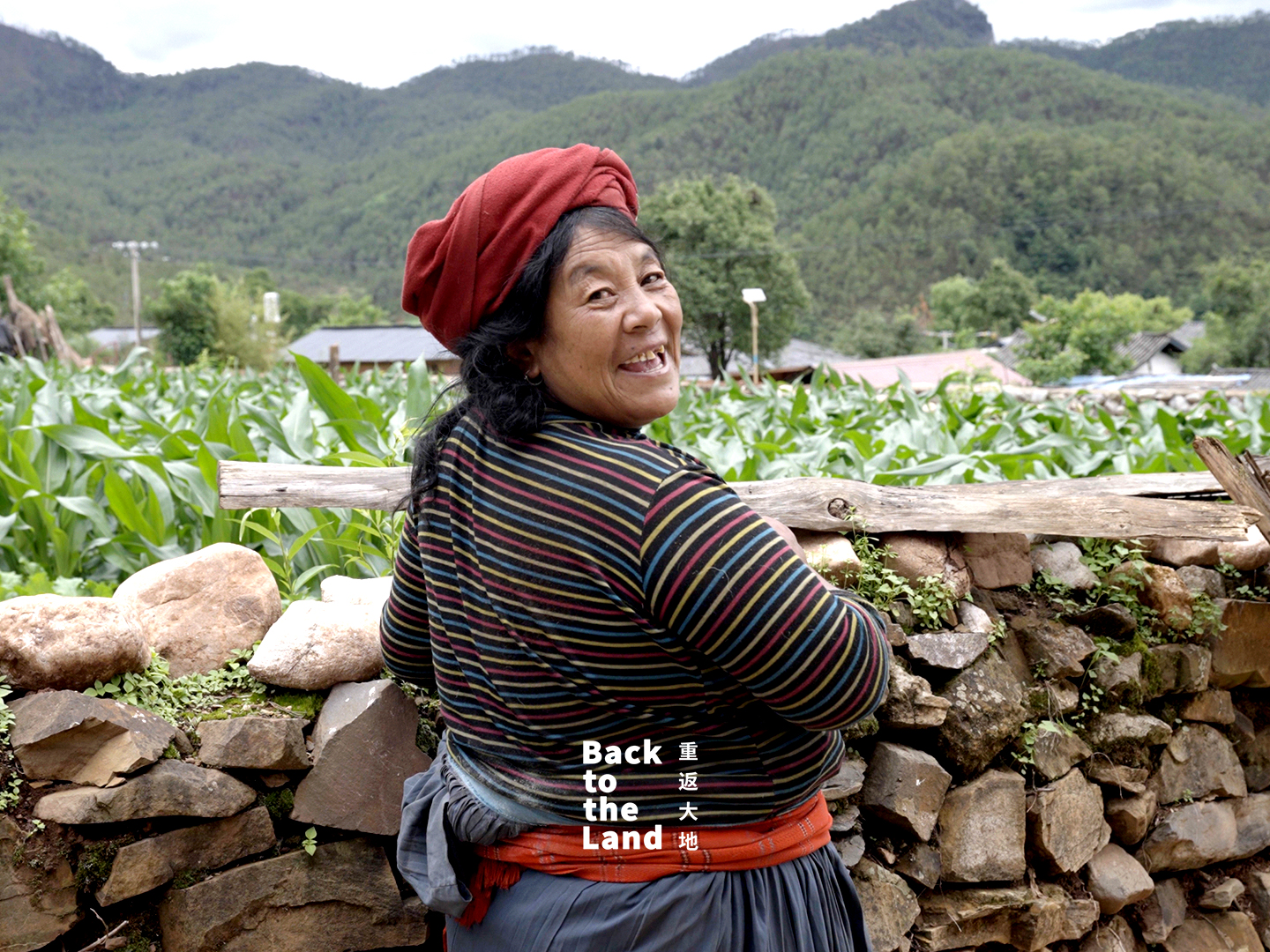A Mosuo woman lives in southwest China's Lugu Lake region. /CGTN