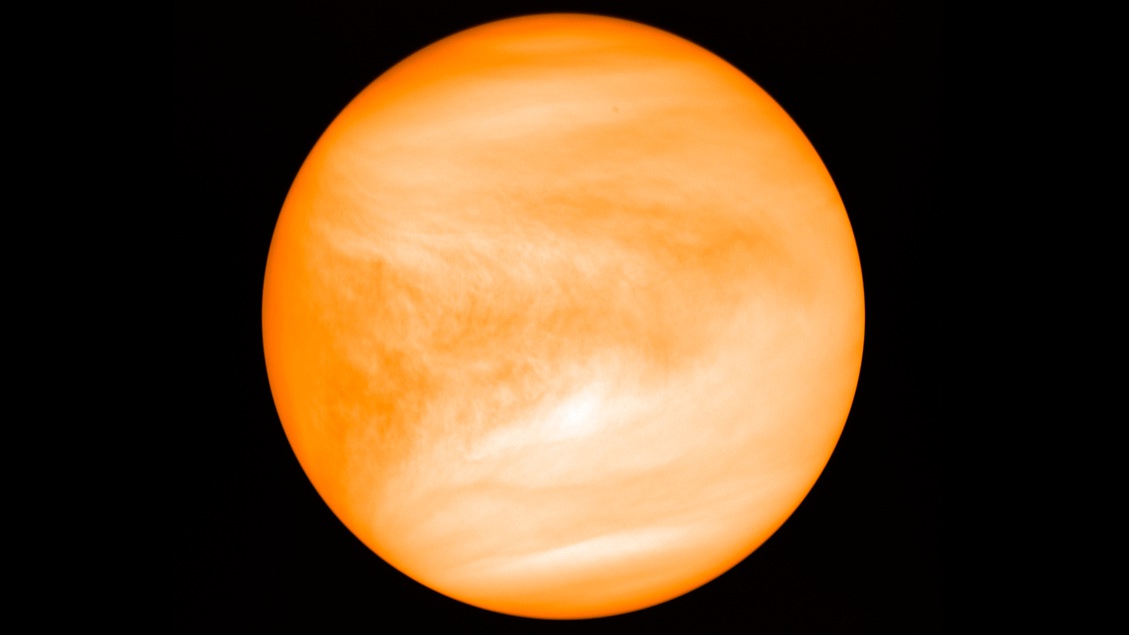 The planet Venus seen from the Japan Aerospace Exploration Agency's Akatsuki probe in May 2016. /VCG