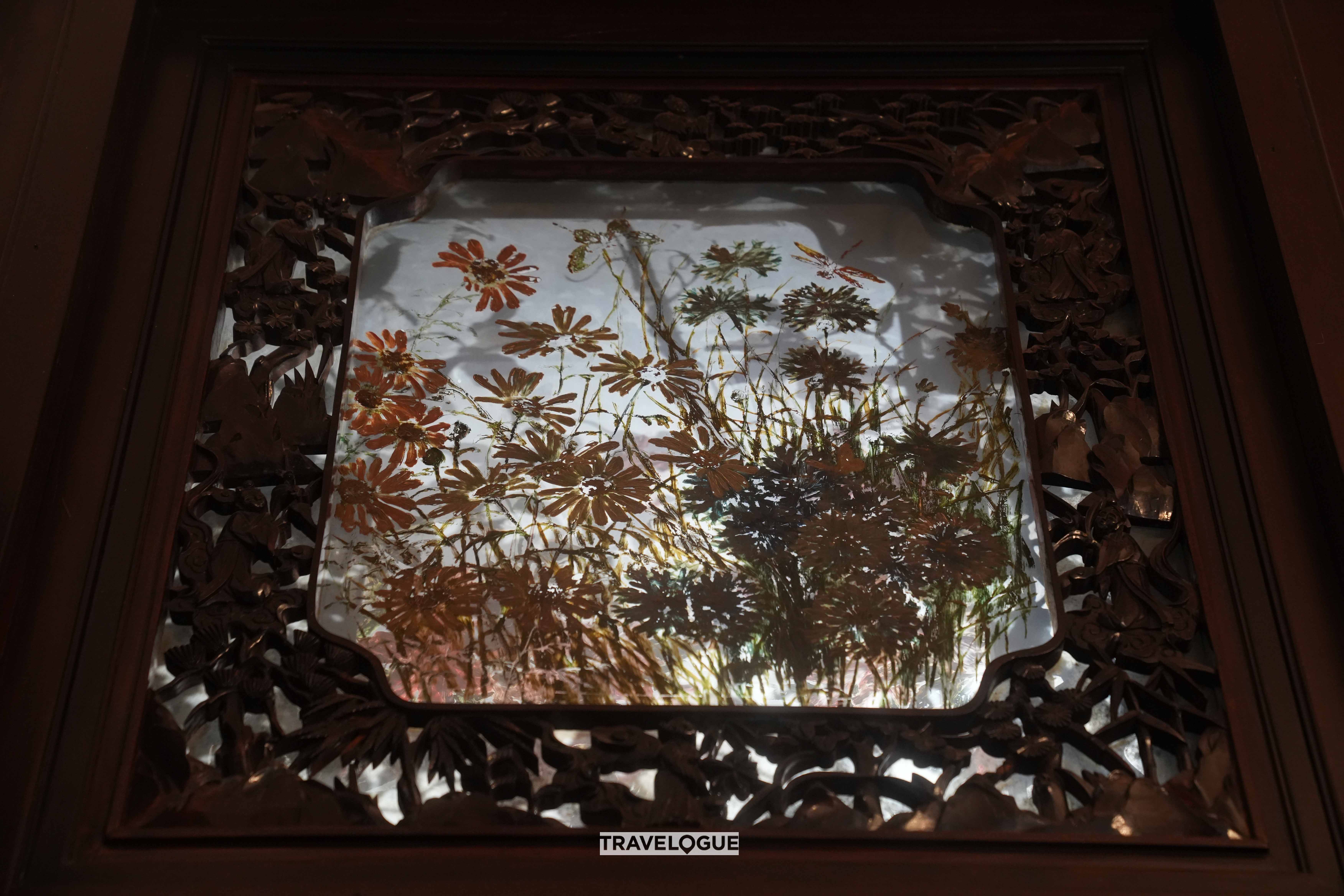 An interior view of the Qing Prince Mansion in Tianjin. /CGTN