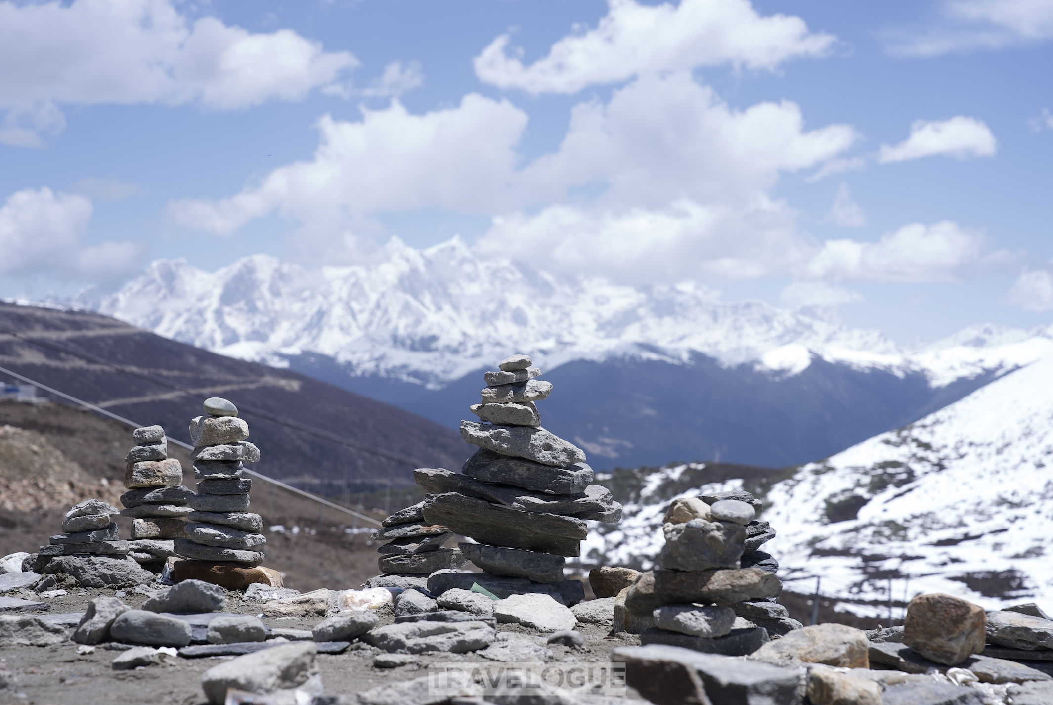 A view of Namcha Barwa Peak /CGTN