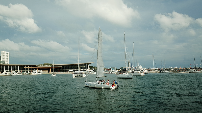 Live: View of Qingdao International Sailing Center in Shandong Province – Ep. 3