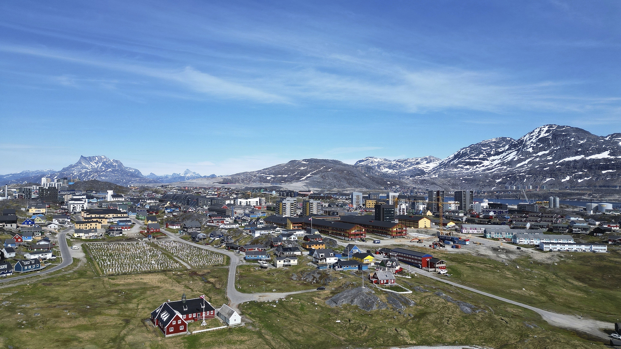 A view of Nuuk, Greenland, June 22, 2025. /VCG