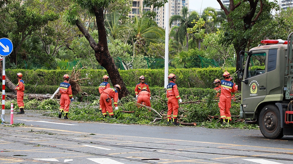 Public transport resumes in south China as Typhoon Kajiki weakens