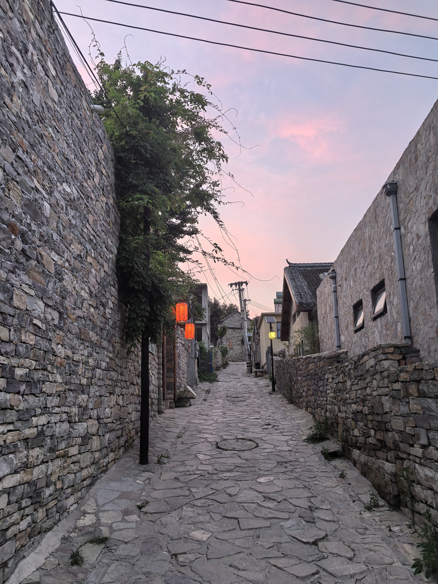 A view of Xijingyu Village in north China's Tianjin /CGTN