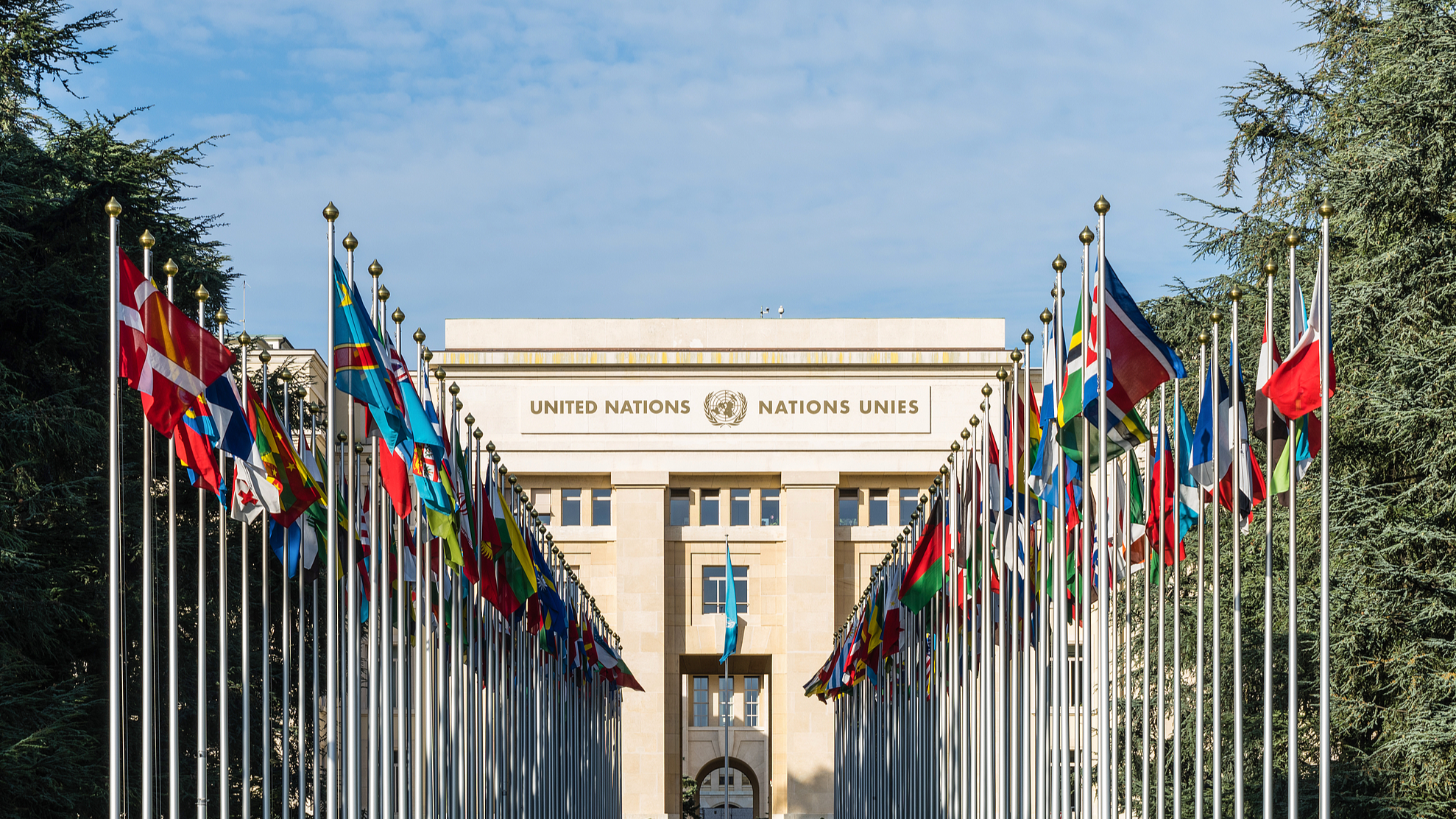 The United Nations Office at Geneva (UNOG), housed at the historic Palais des Nations./VCG