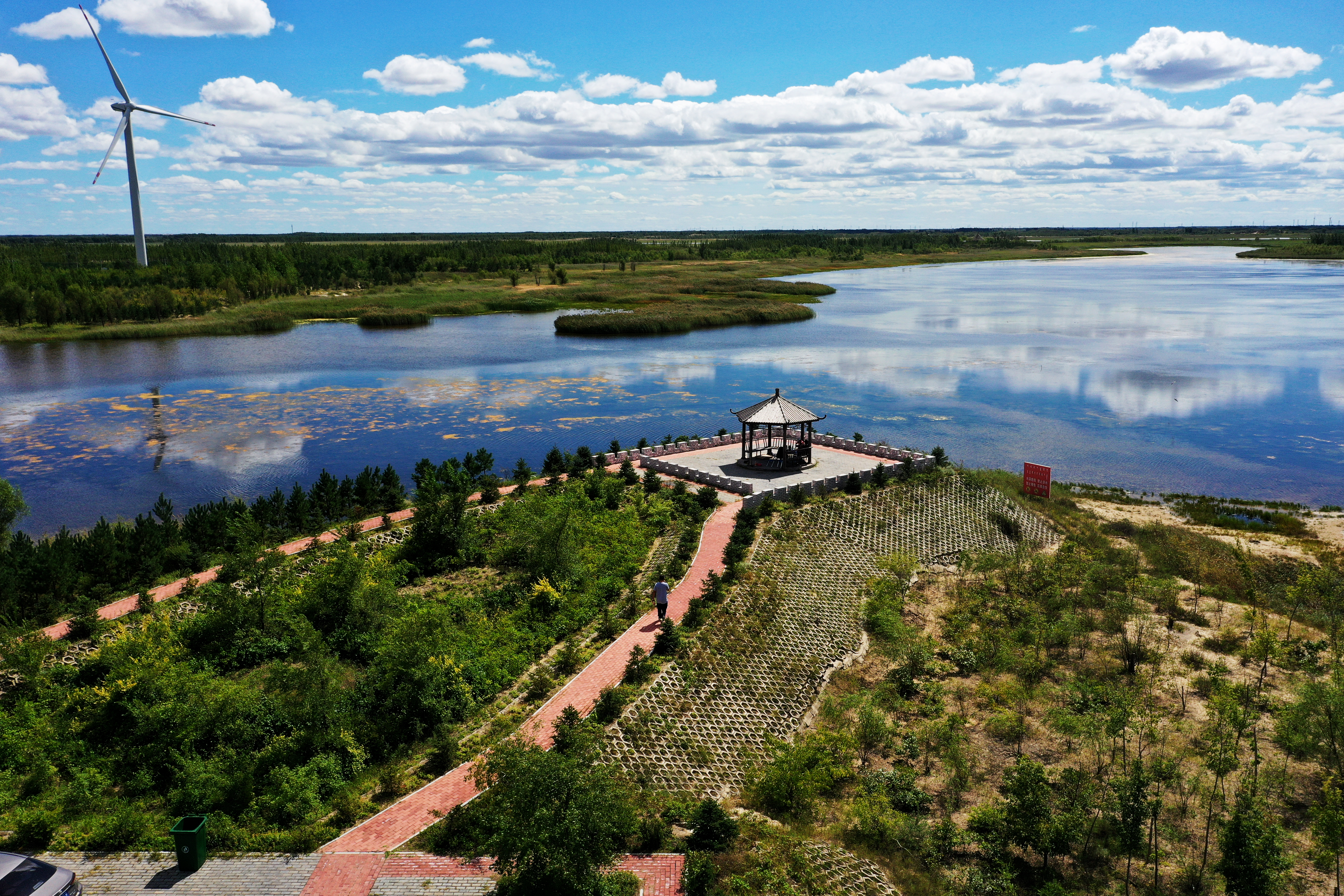 Horqin Grassland, Banner de Kezuohou en la ciudad de Tongliao, región autónoma de Mongolia Interior. /CGTN