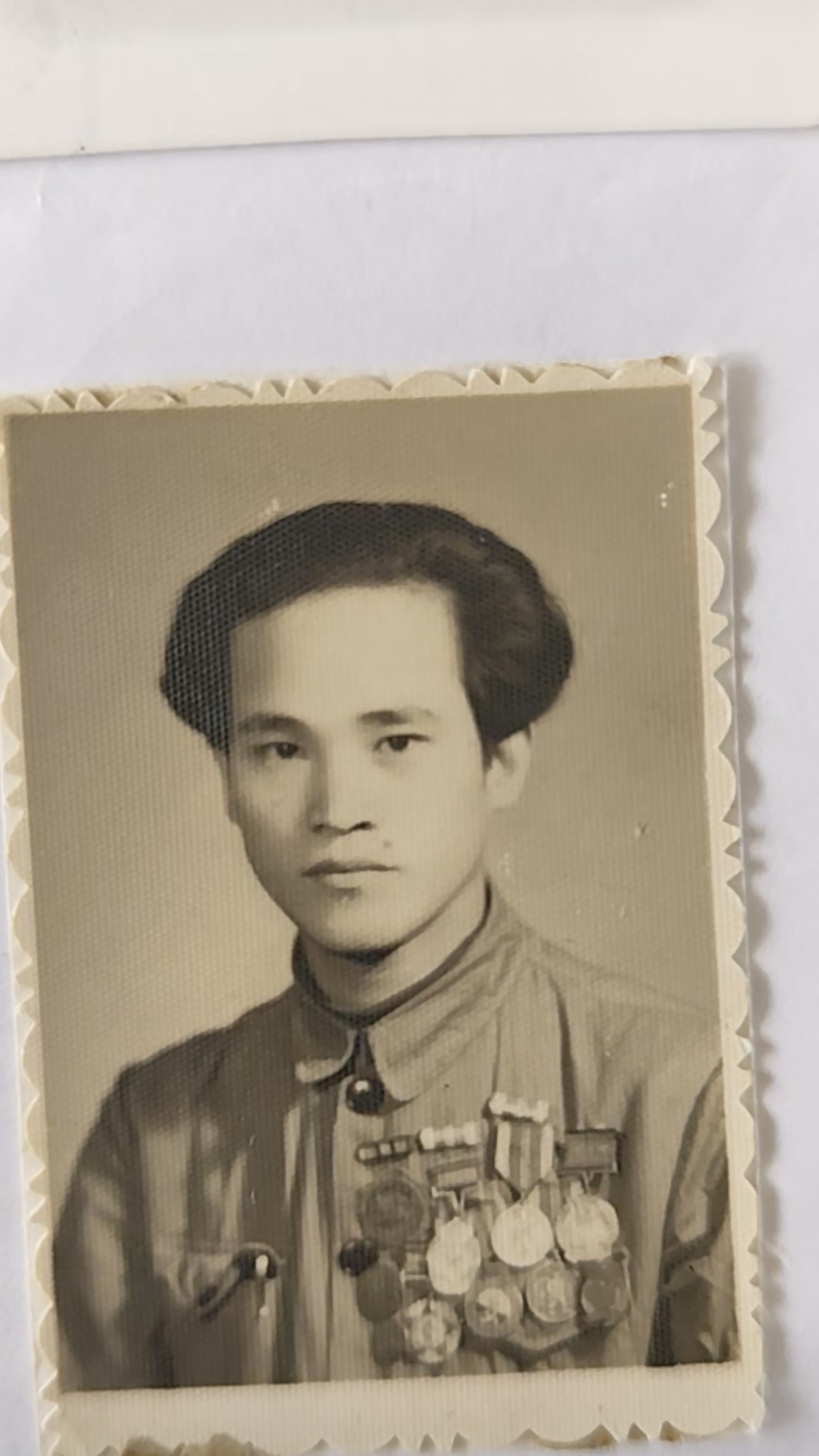 Old photo of Dai Haishan. 