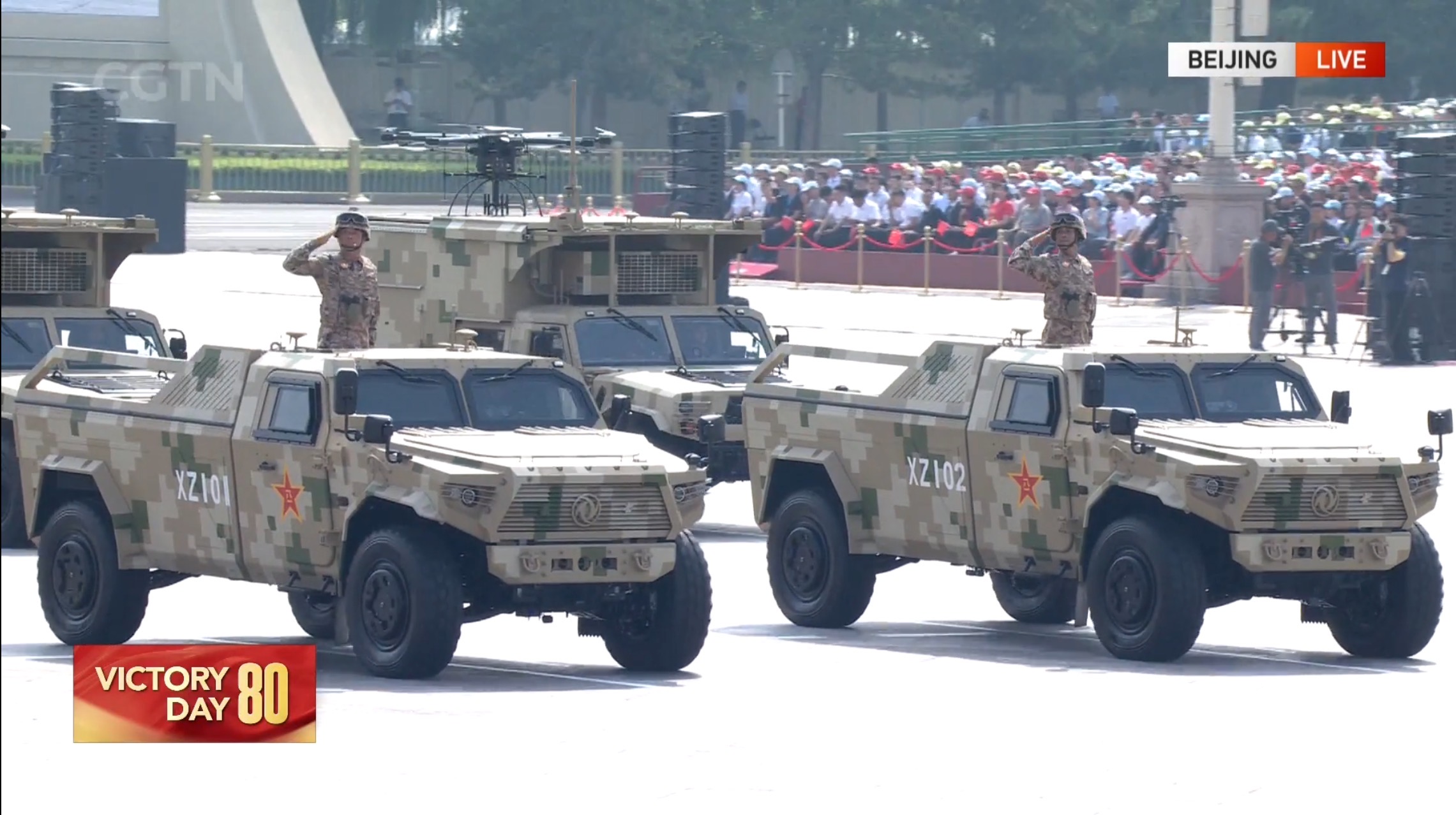 Information Warfare Group participates in V-Day parade