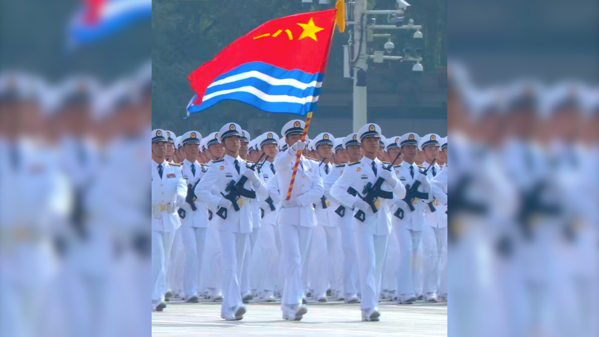 PLA Navy formation participates in V-Day parade