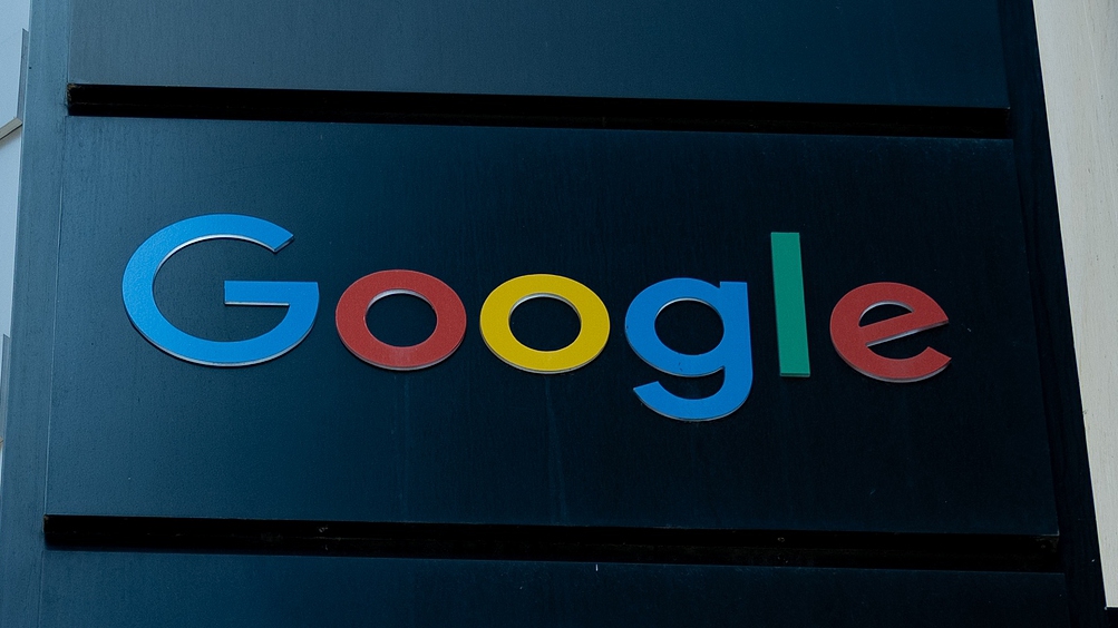 A Google logo on an exterior sign at an office building in San Francisco, California, August 29, 2025. /VCG