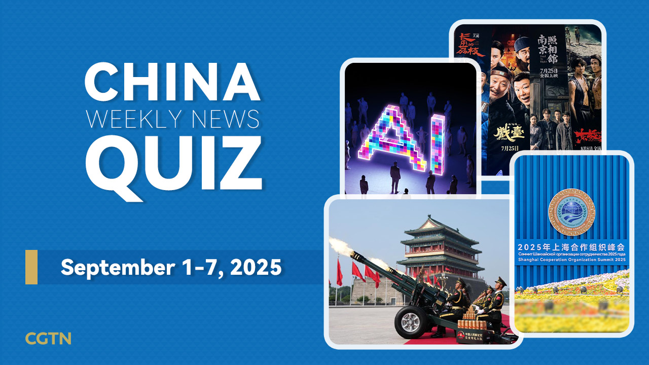China Weekly News Quiz: September 1-7, 2025